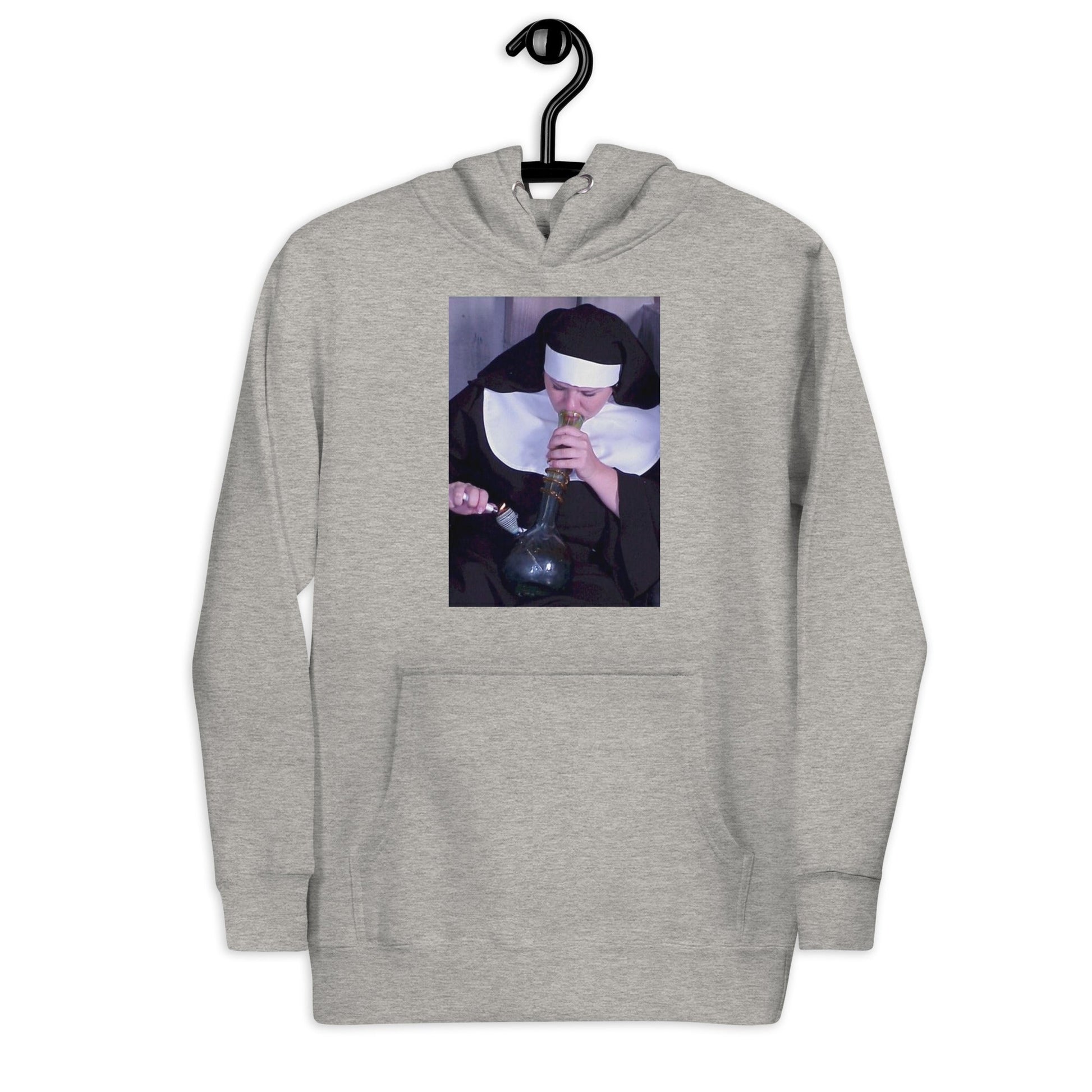 Nun smoking 2 Unisex Hoodie - Elevaleaf -