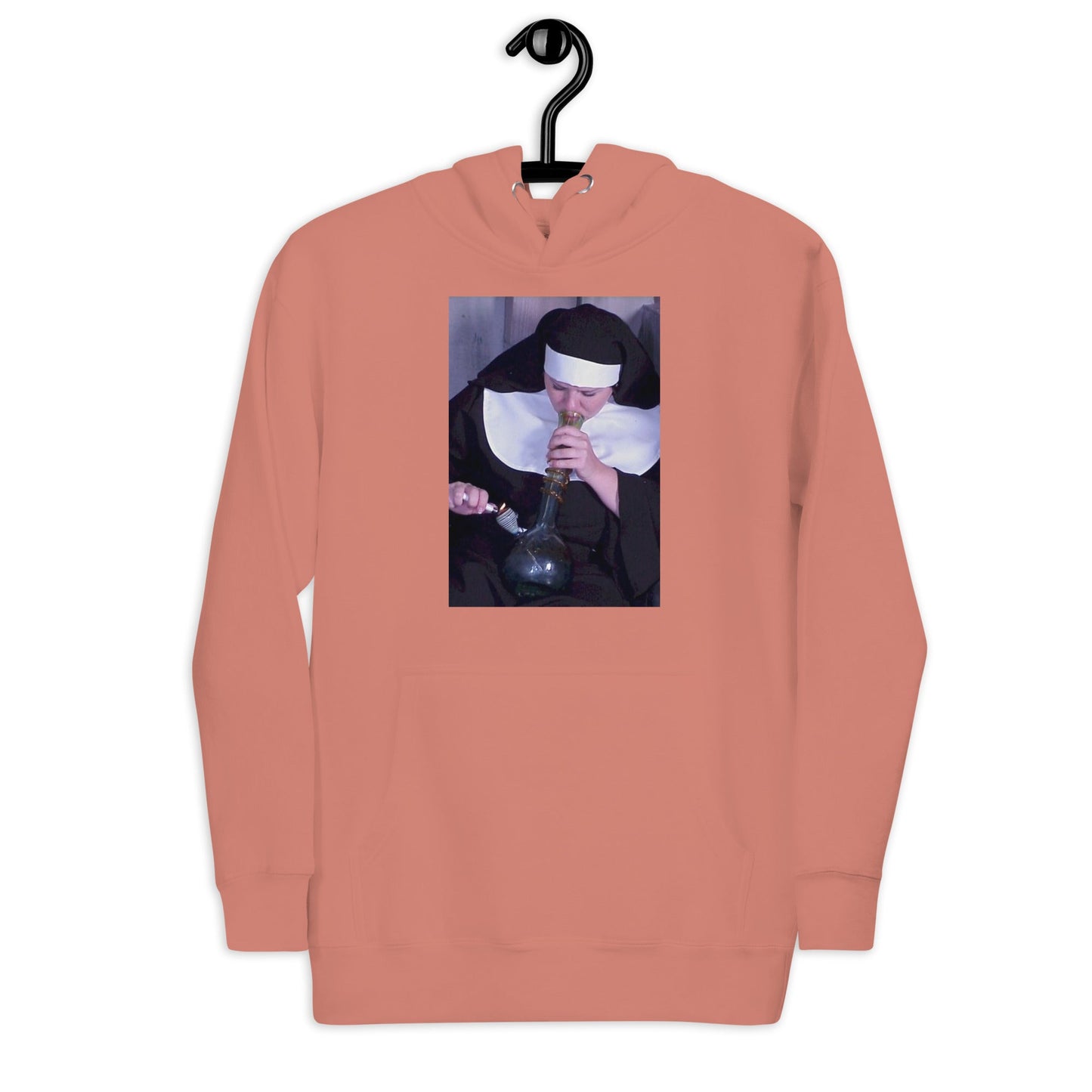 Nun smoking 2 Unisex Hoodie - Elevaleaf -
