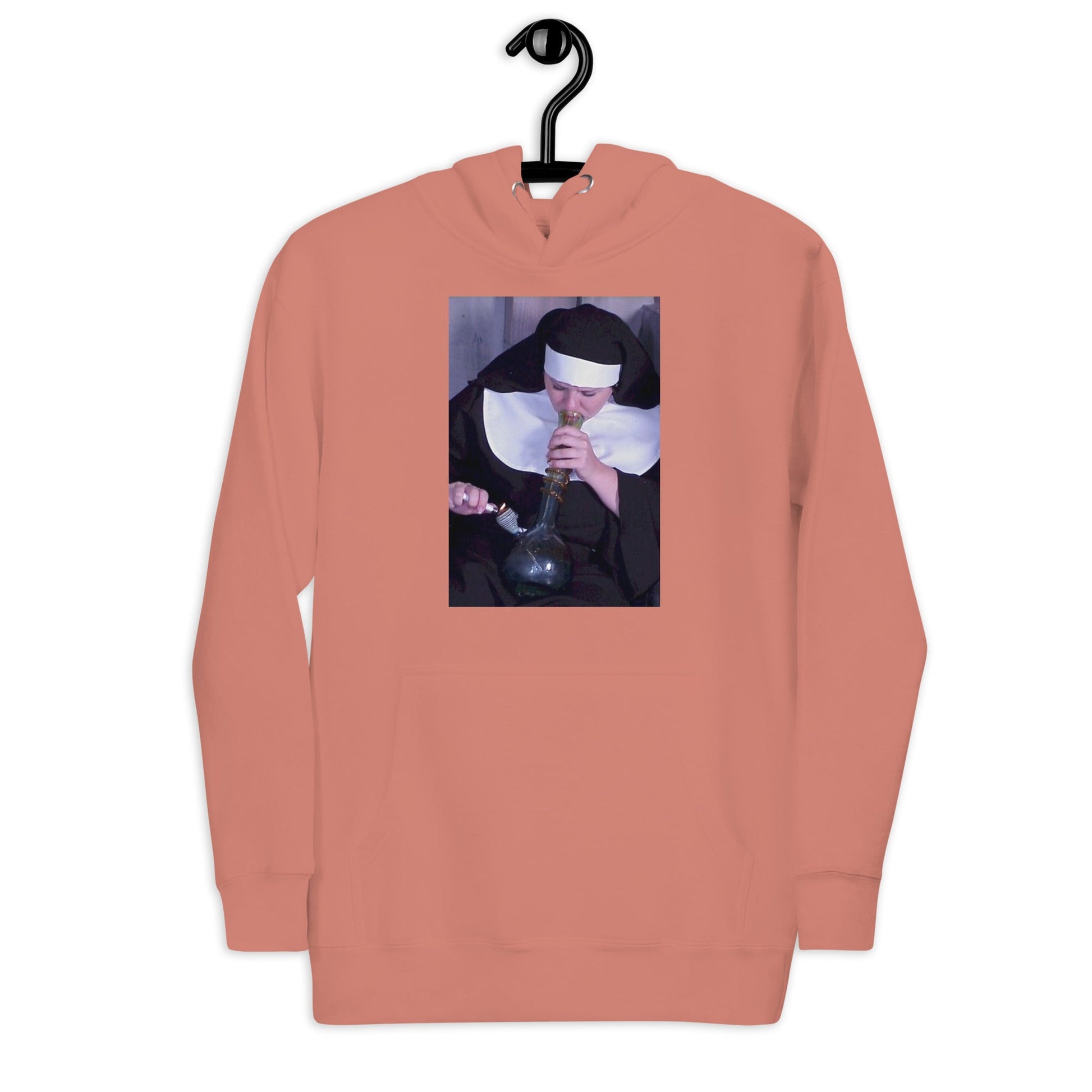 Nun smoking 2 Unisex Hoodie - Elevaleaf -