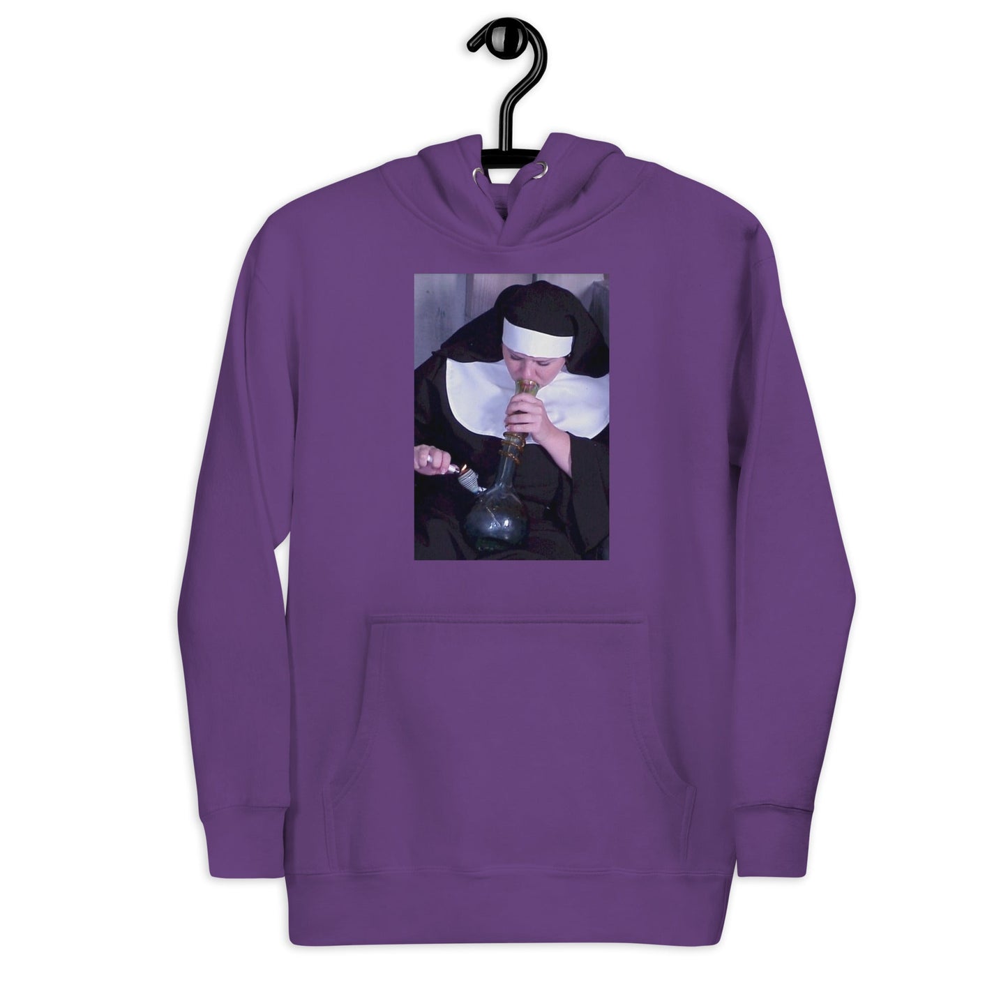 Nun smoking 2 Unisex Hoodie - Elevaleaf -