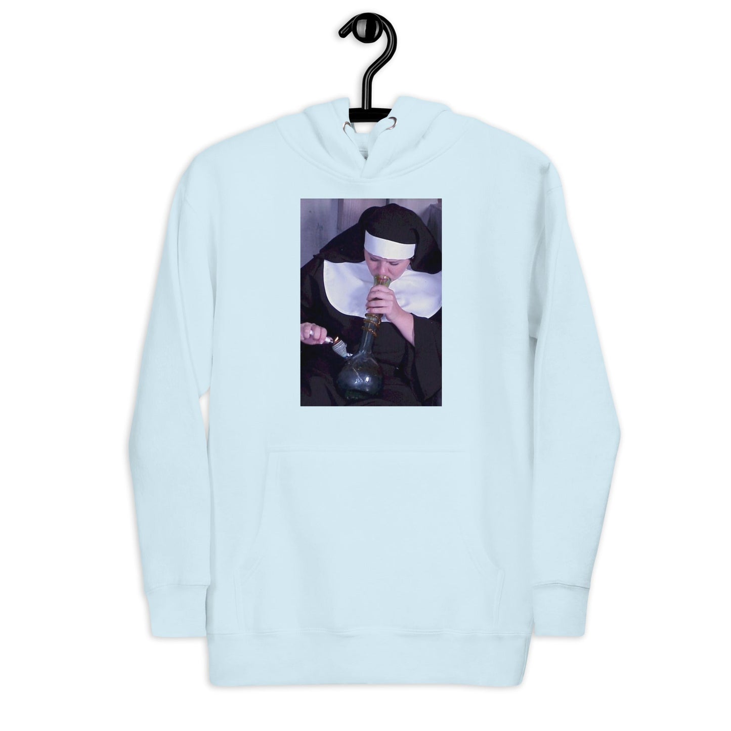 Nun smoking 2 Unisex Hoodie - Elevaleaf -