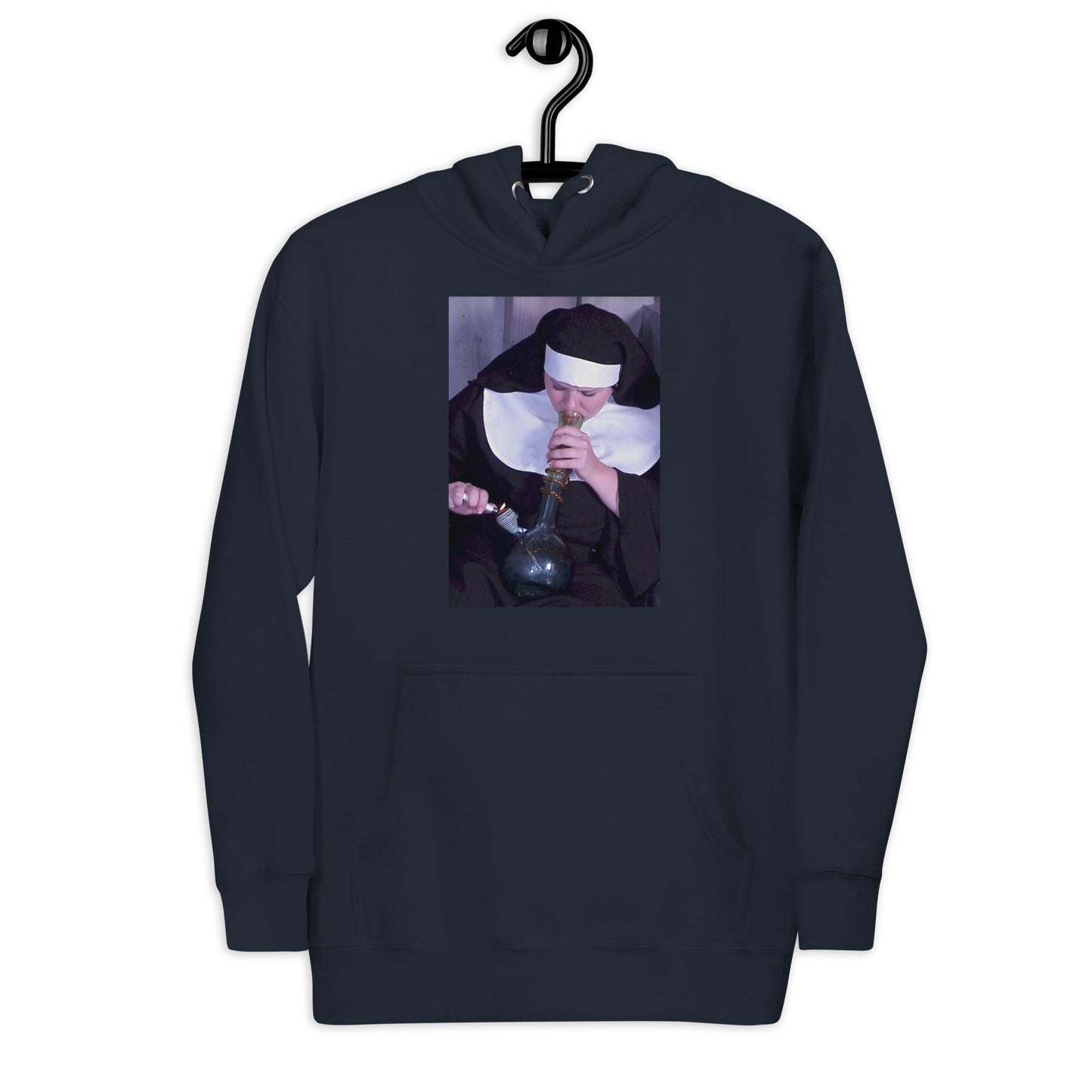 Nun smoking 2 Unisex Hoodie - Elevaleaf -