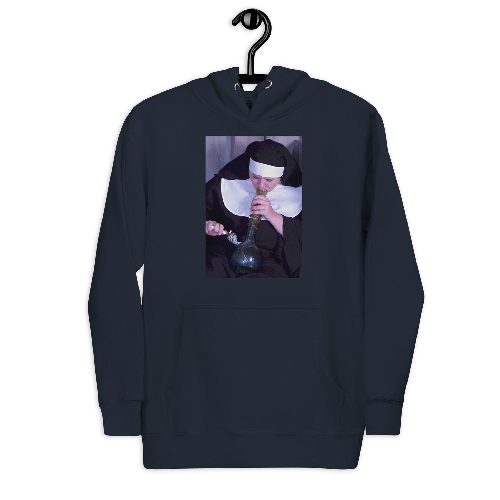 Nun smoking 2 Unisex Hoodie - Elevaleaf -