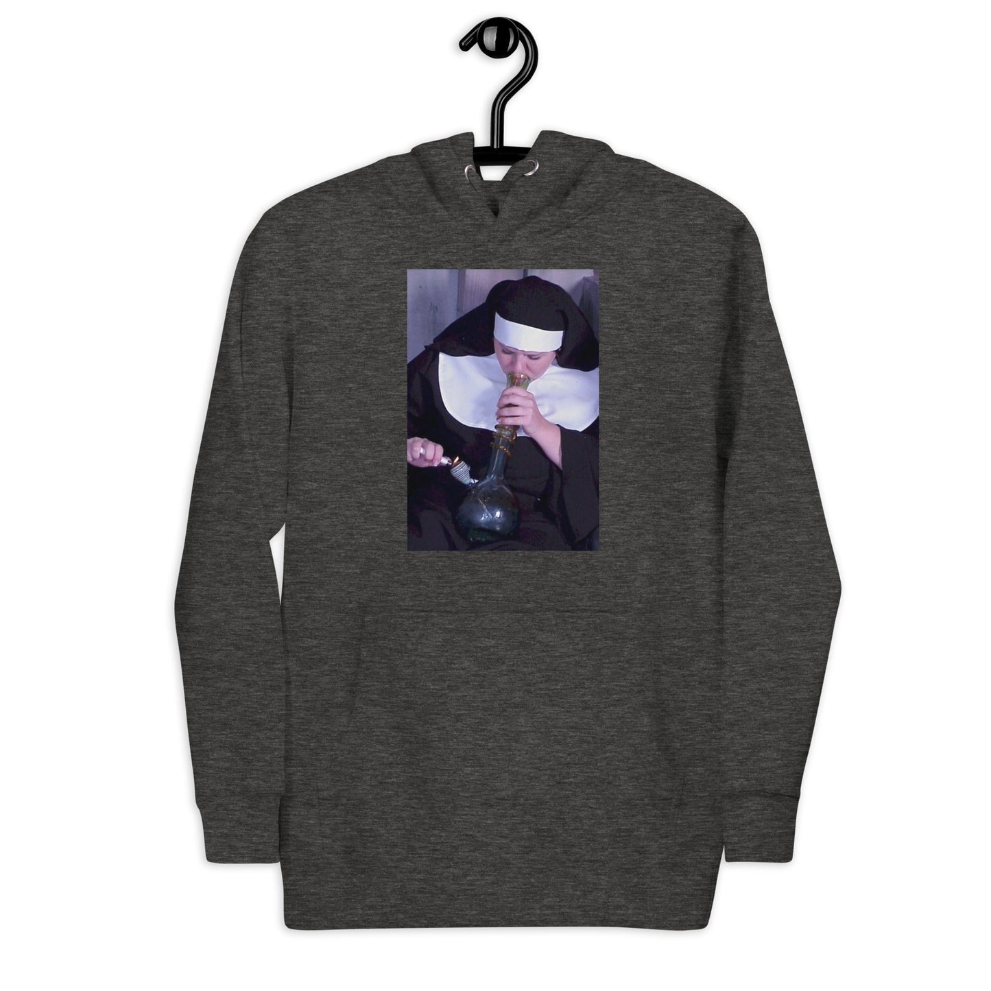 Nun smoking 2 Unisex Hoodie - Elevaleaf -