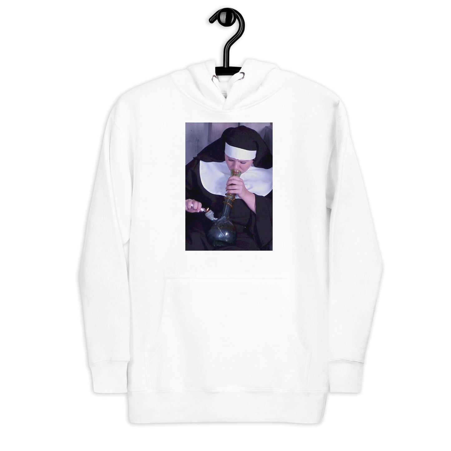 Nun smoking 2 Unisex Hoodie - Elevaleaf -