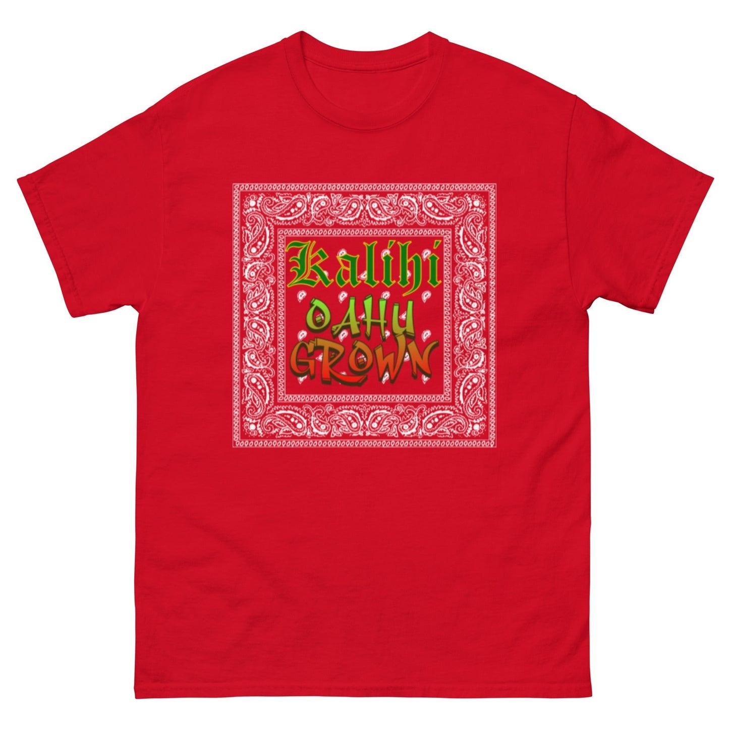 Oahu Grown Men's classic tee - Elevaleaf - 