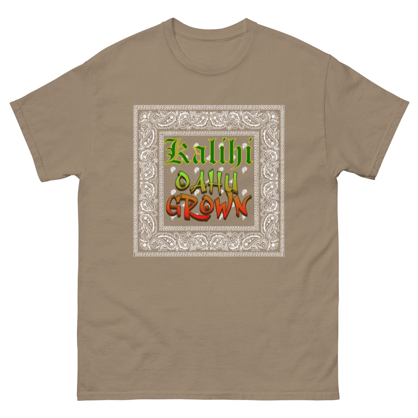 Oahu Grown Men's classic tee - Elevaleaf - 