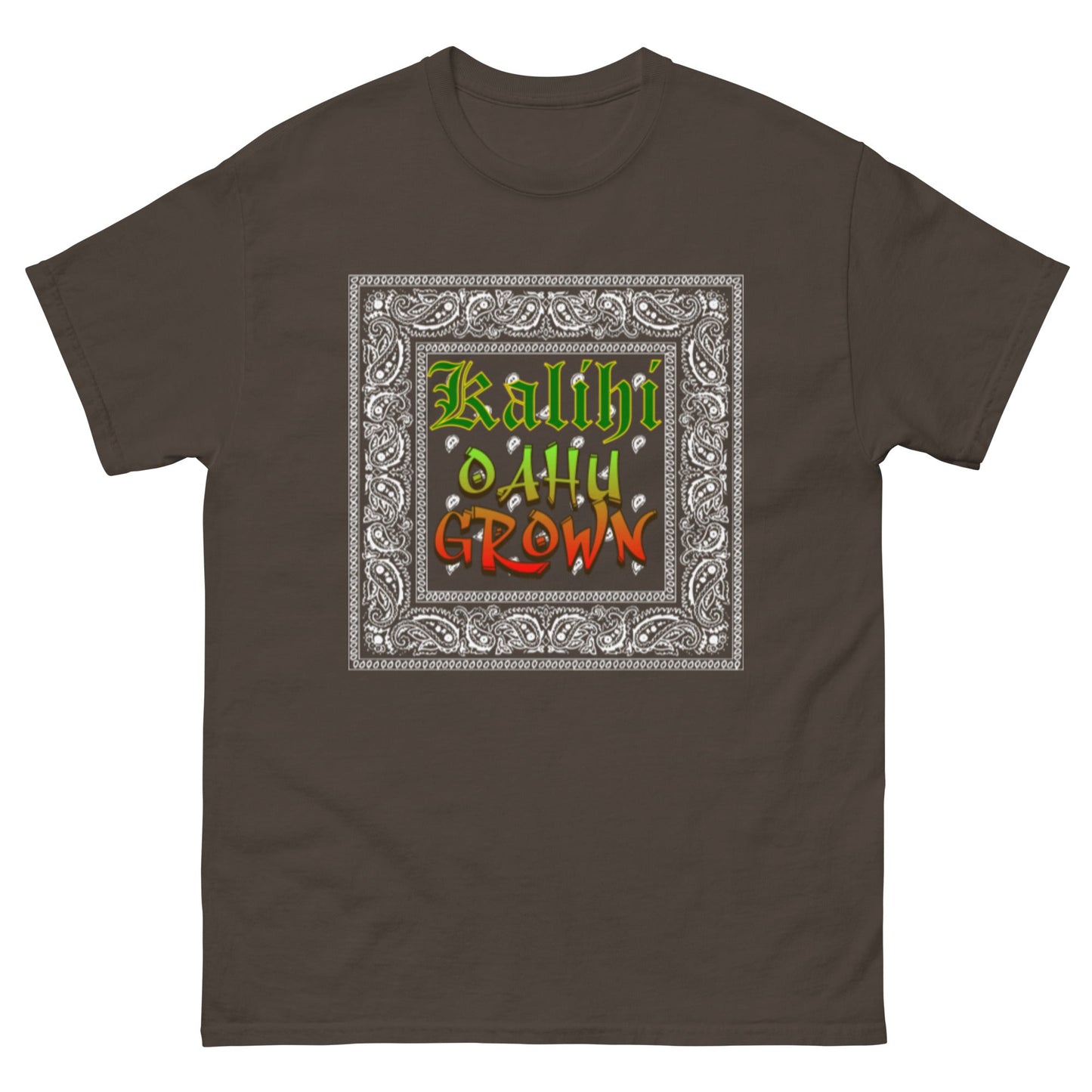 Oahu Grown Men's classic tee - Elevaleaf - 