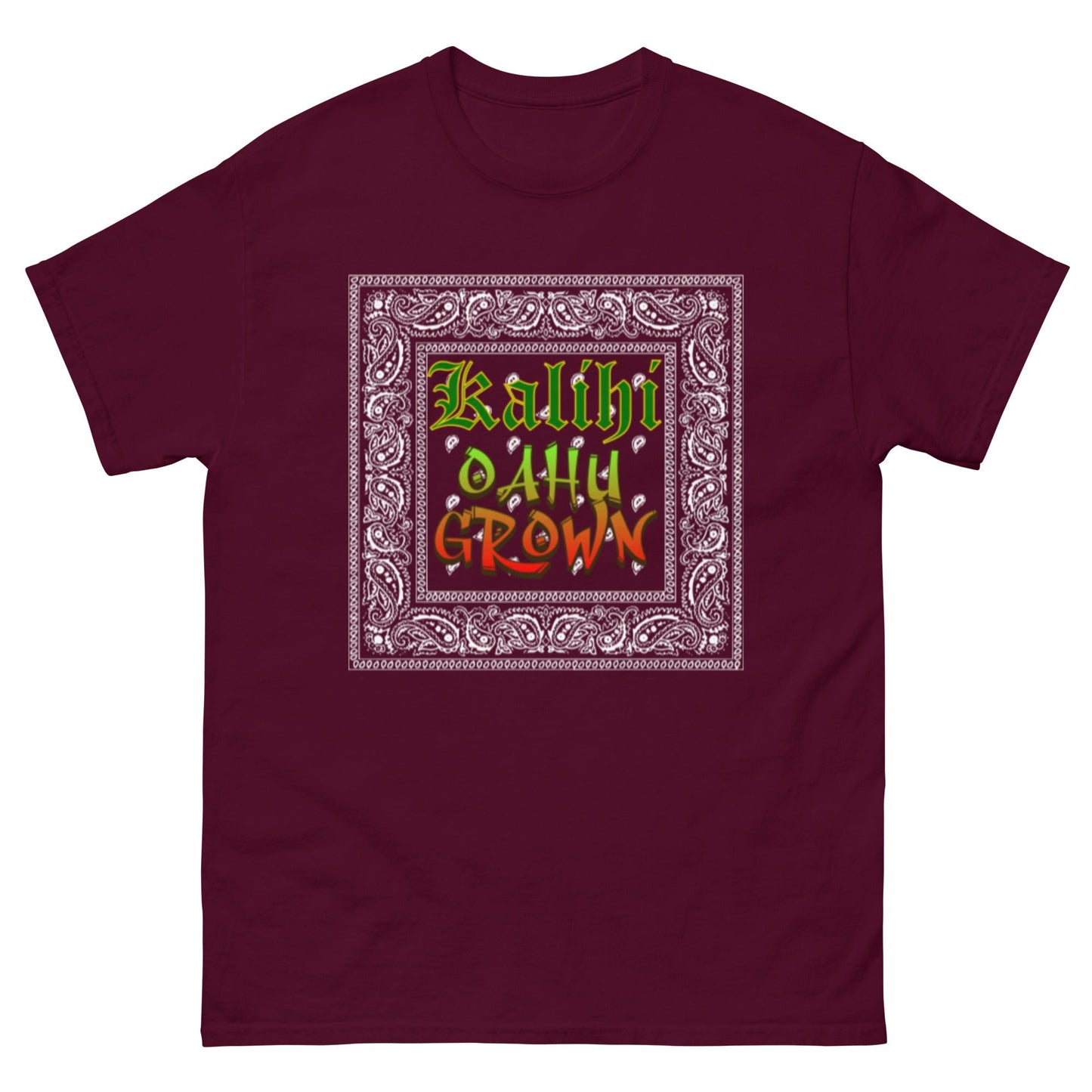 Oahu Grown Men's classic tee - Elevaleaf - 