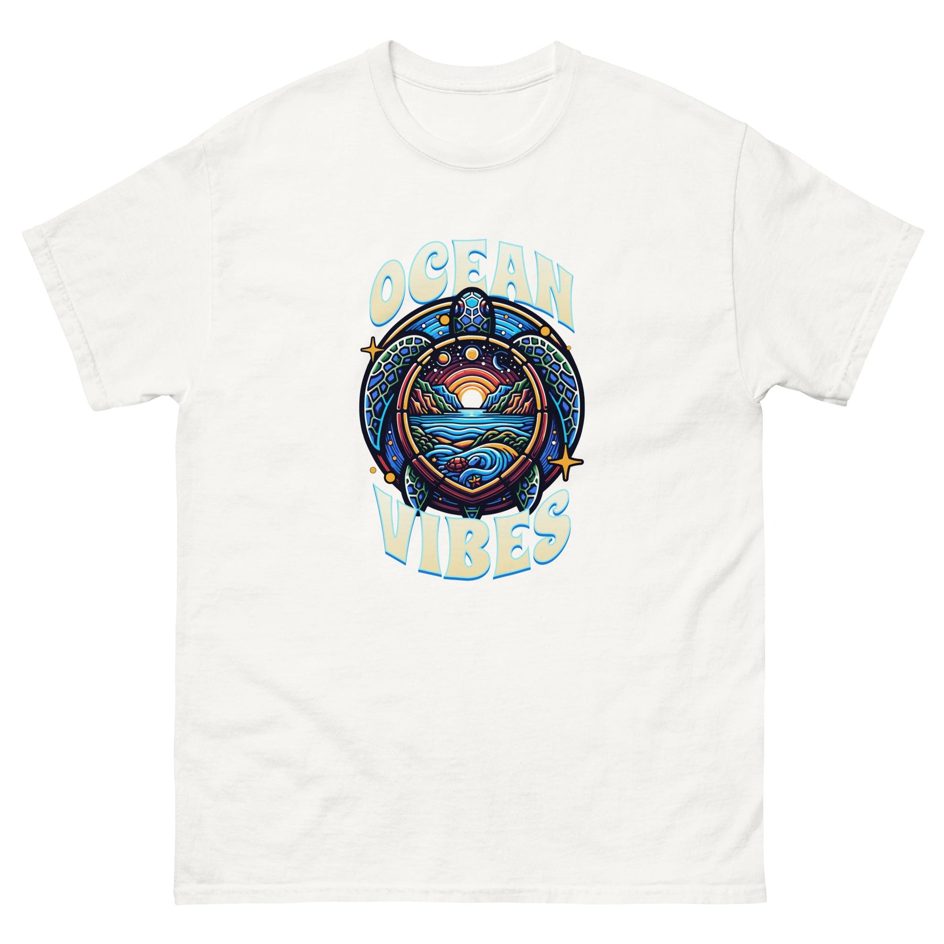 Ocean Vibes Men's classic tee - Elevaleaf -