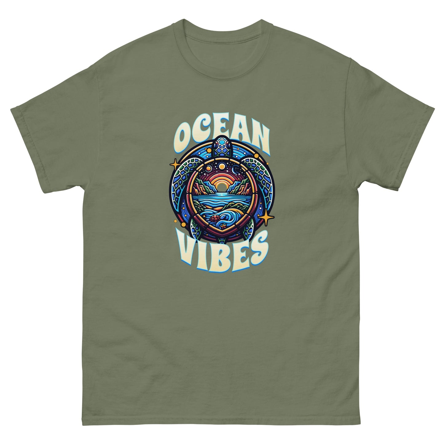 Ocean Vibes Men's classic tee - Elevaleaf -