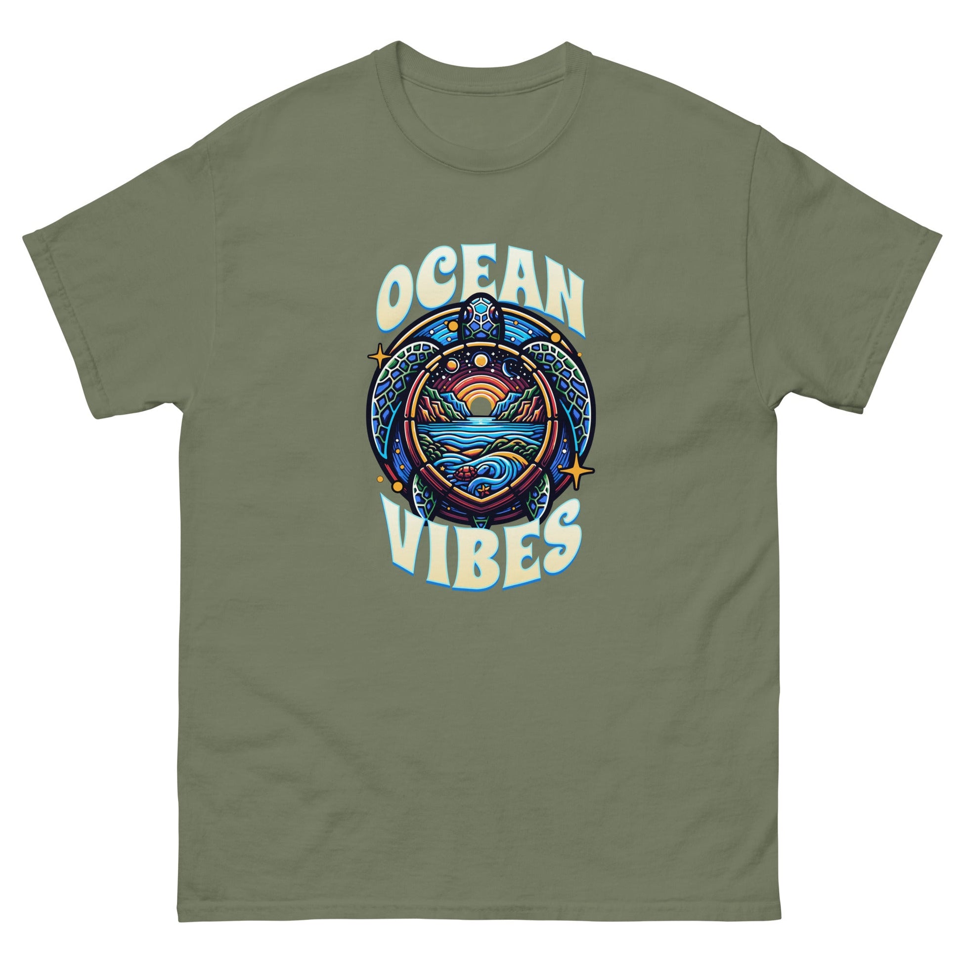 Ocean Vibes Men's classic tee - Elevaleaf -