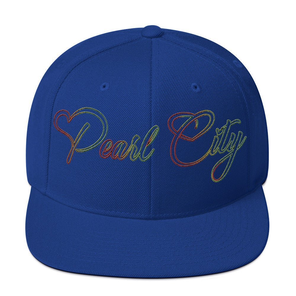 Pearl City Snapback Hat - Elevaleaf - 
