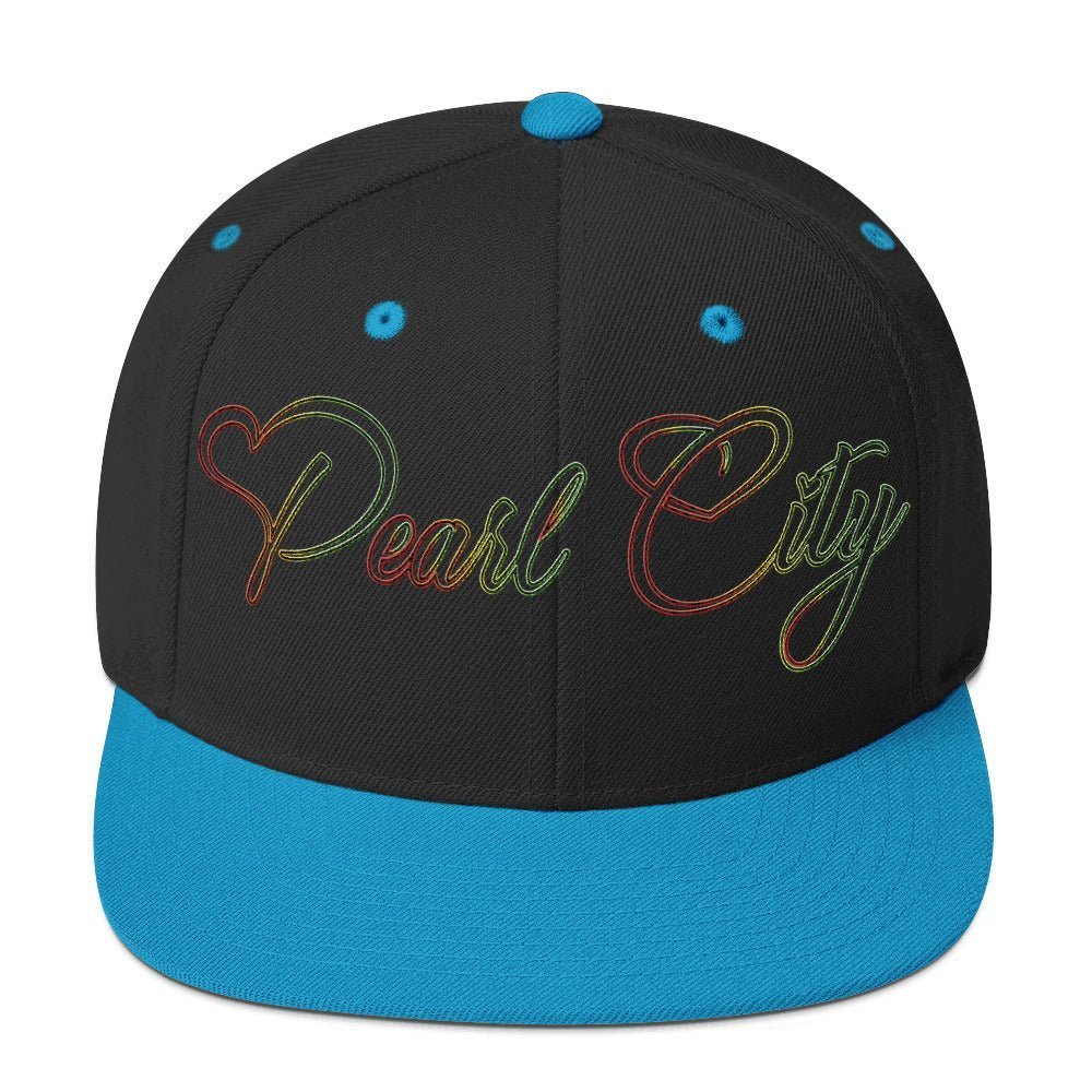 Pearl City Snapback Hat - Elevaleaf - 