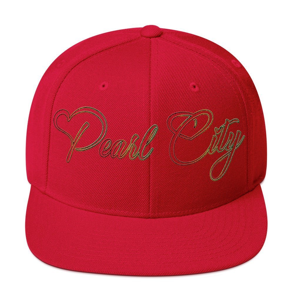 Pearl City Snapback Hat - Elevaleaf - 