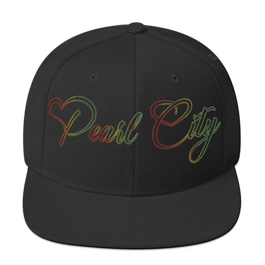 Pearl City Snapback Hat - Elevaleaf - 
