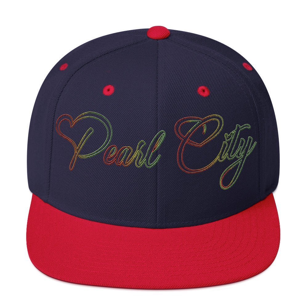 Pearl City Snapback Hat - Elevaleaf - 
