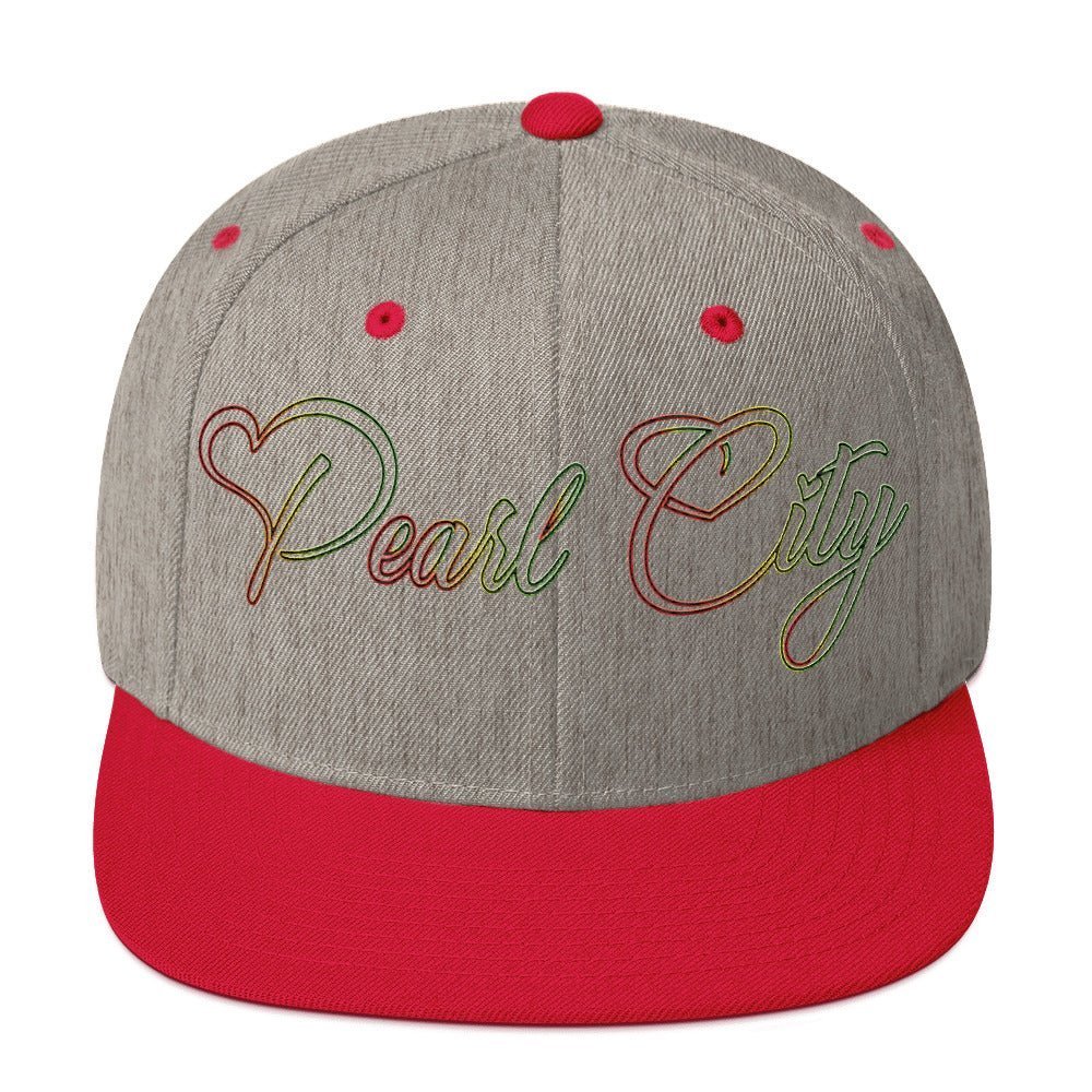 Pearl City Snapback Hat - Elevaleaf - 