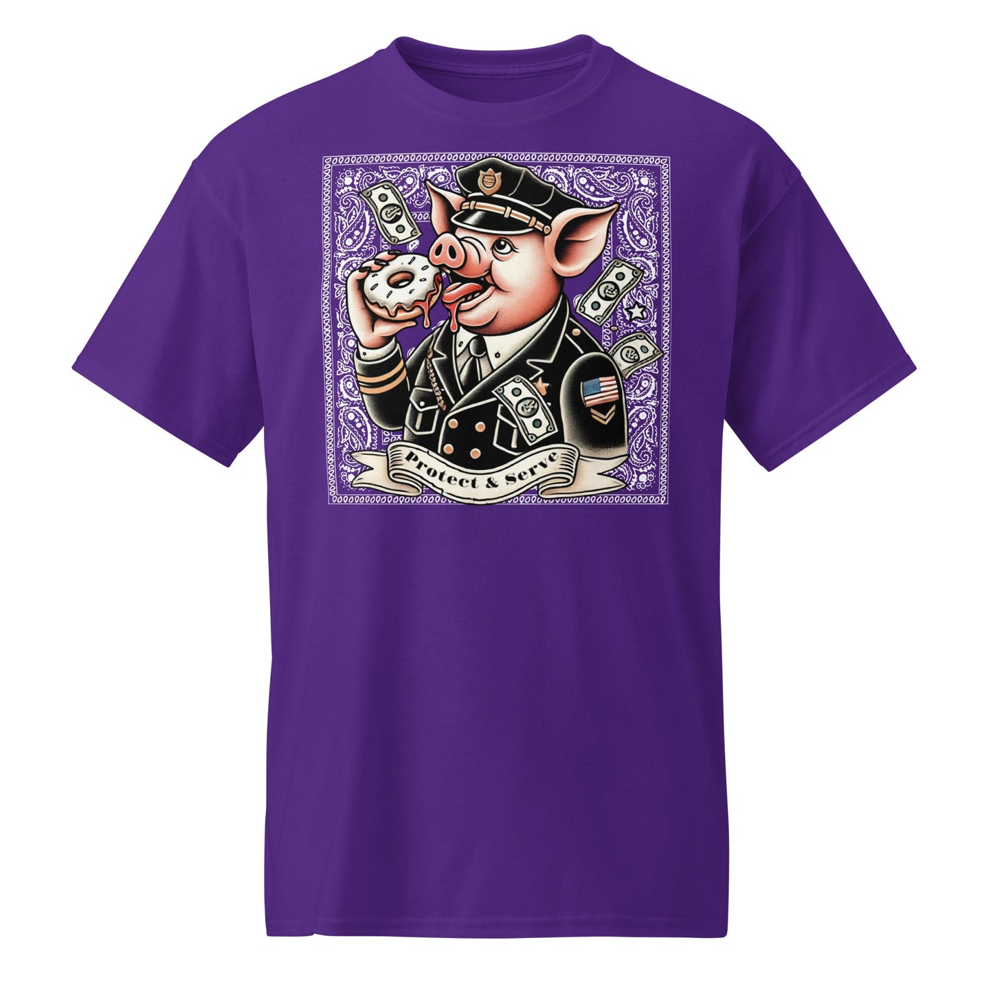Protect & Serve T-Shirt - Elevaleaf - 