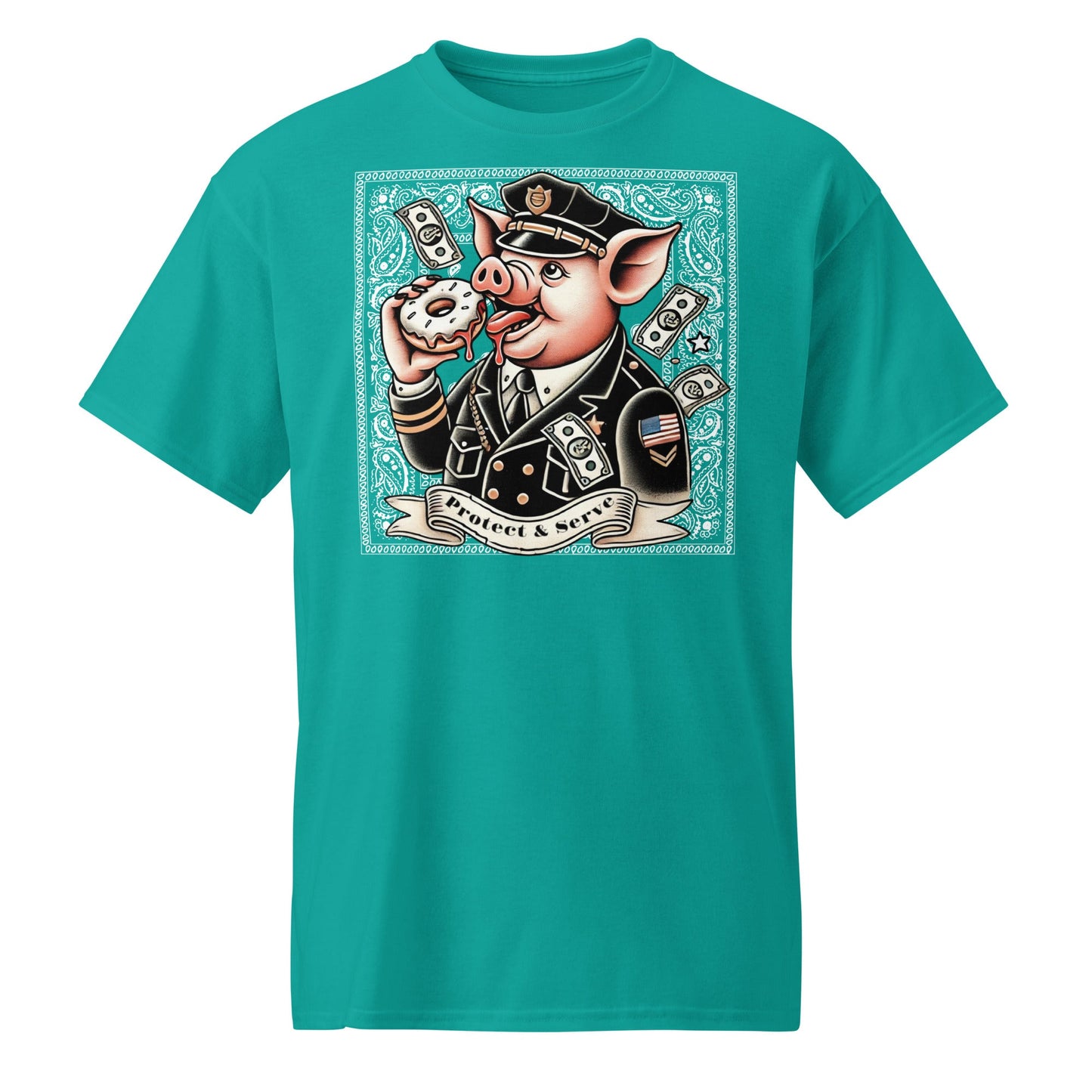 Protect & Serve T-Shirt - Elevaleaf - 