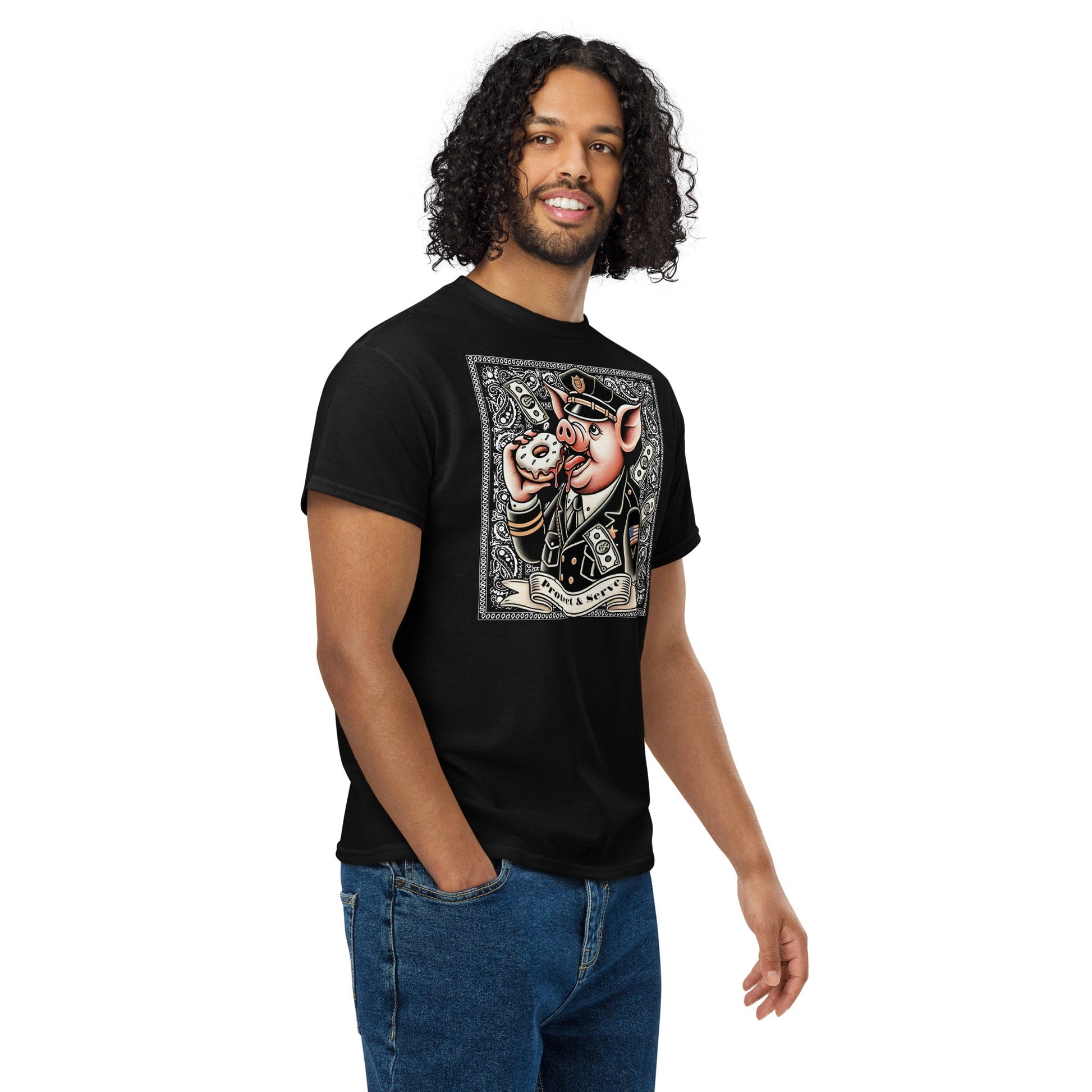 Protect & Serve T-Shirt - Elevaleaf - 
