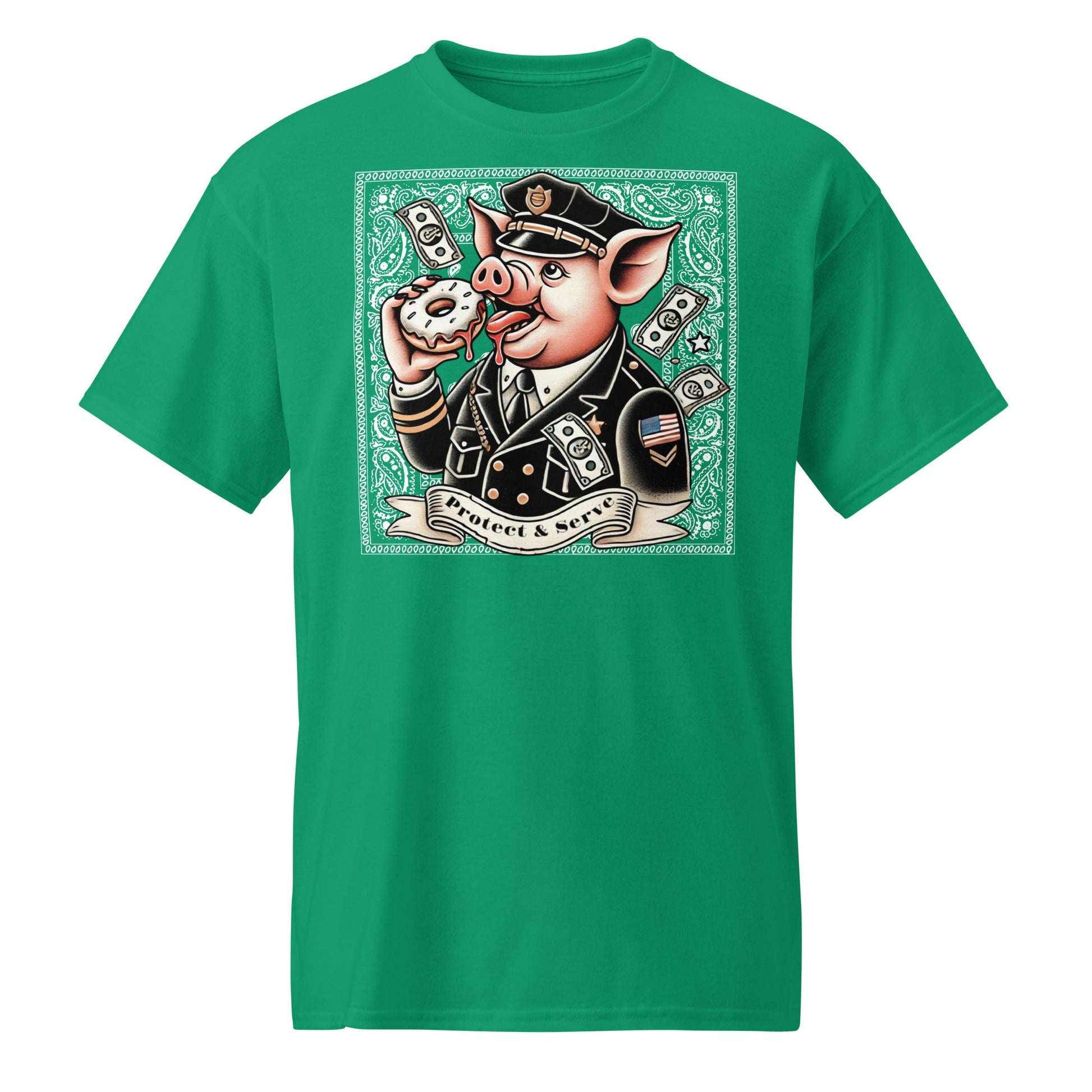 Protect & Serve T-Shirt - Elevaleaf - 