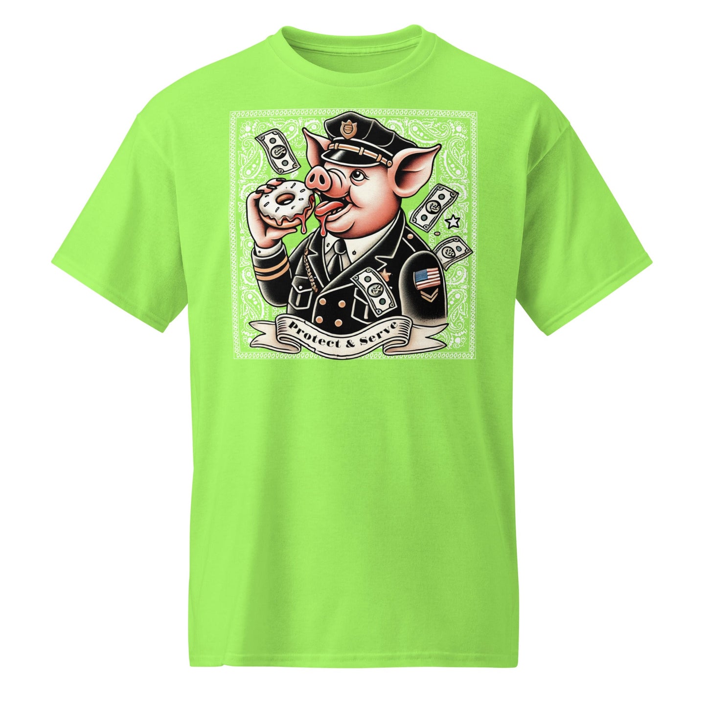 Protect & Serve T-Shirt - Elevaleaf - 