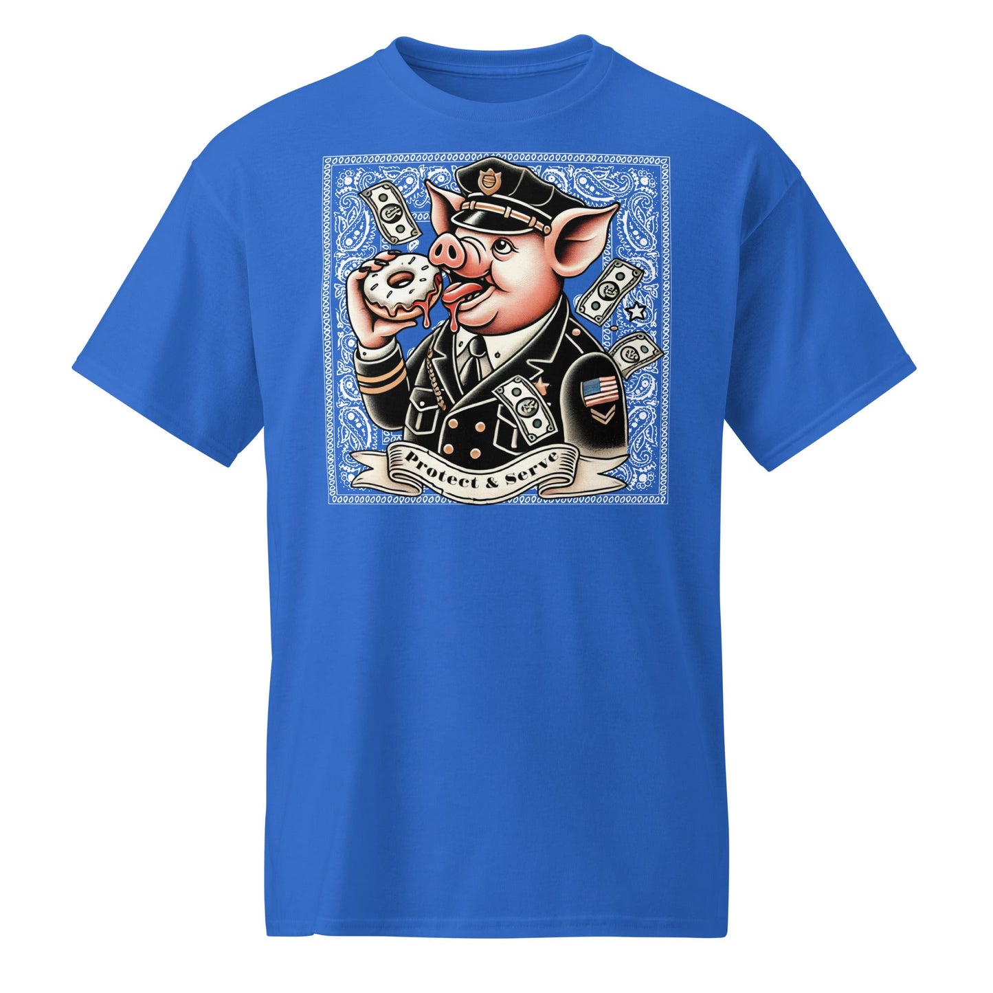 Protect & Serve T-Shirt - Elevaleaf - 
