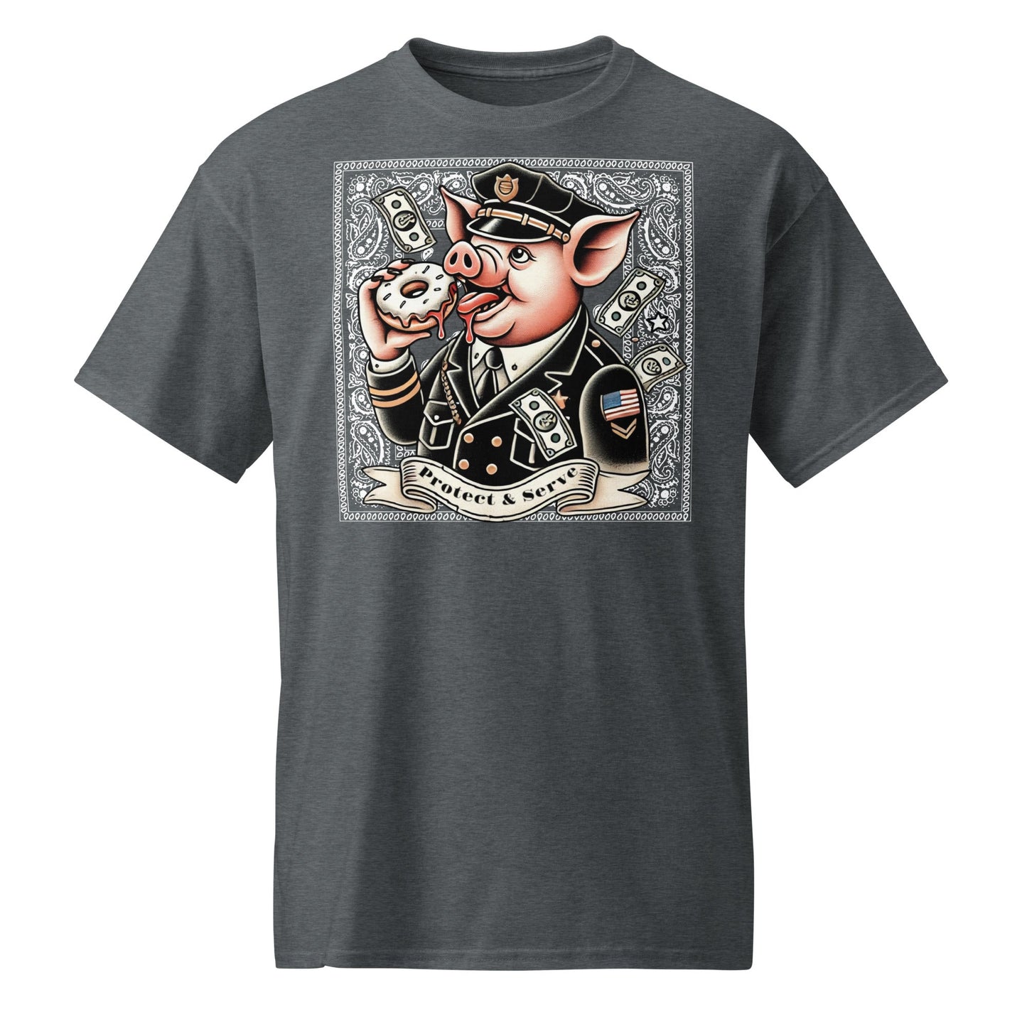 Protect & Serve T-Shirt - Elevaleaf - 