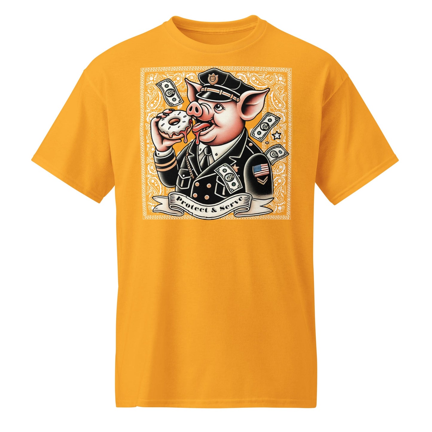 Protect & Serve T-Shirt - Elevaleaf - 