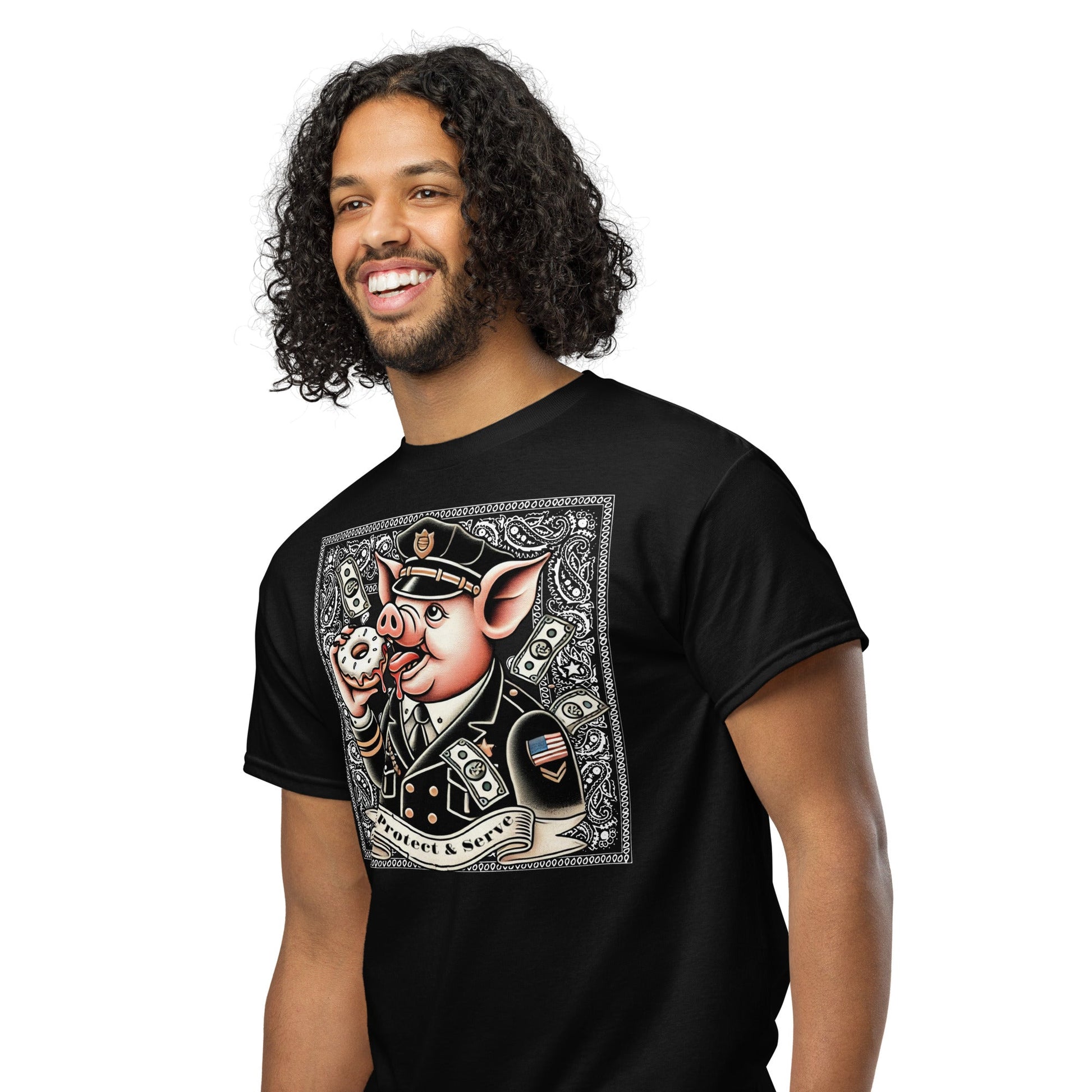 Protect & Serve T-Shirt - Elevaleaf - 