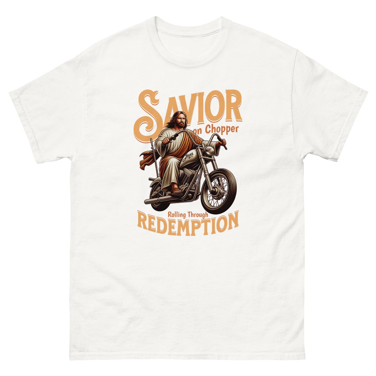 Savior on Chopper Men's classic tee - Elevaleaf - 