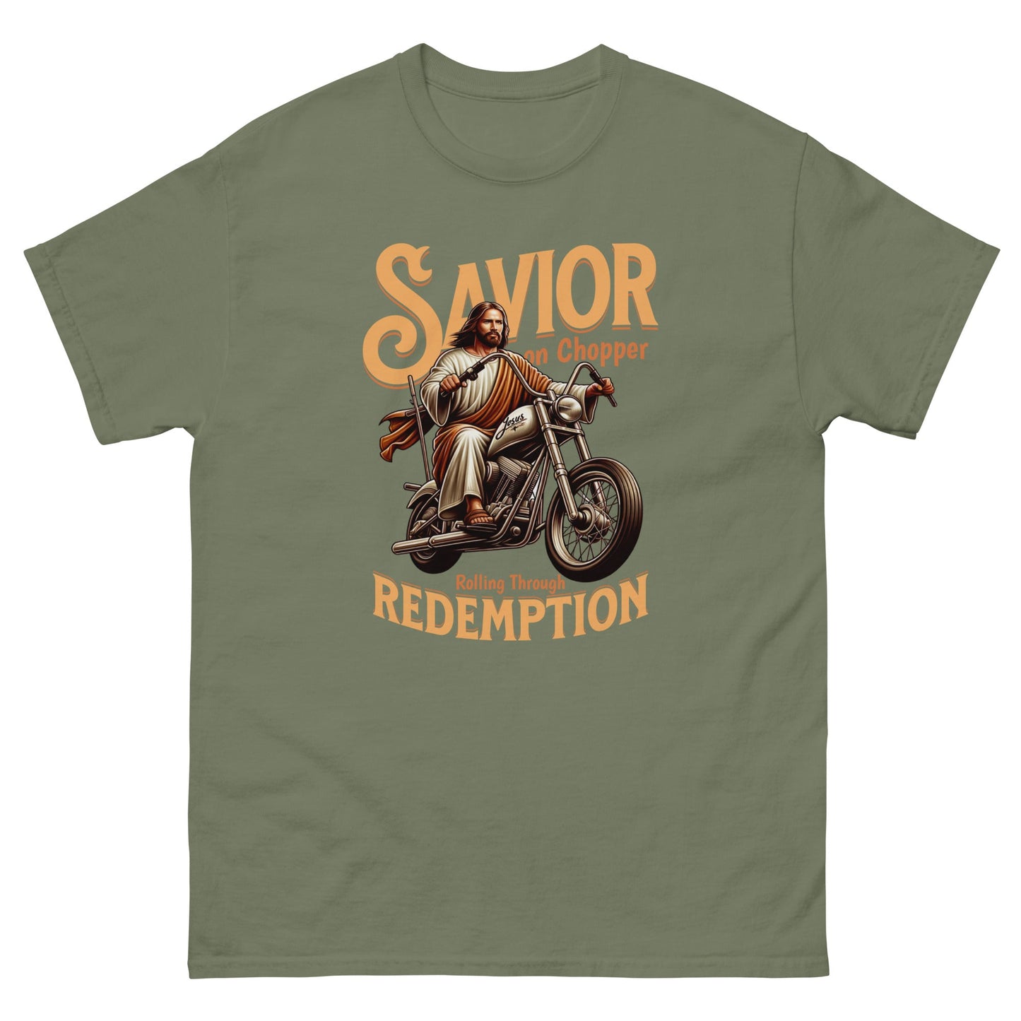Savior on Chopper Men's classic tee - Elevaleaf - 