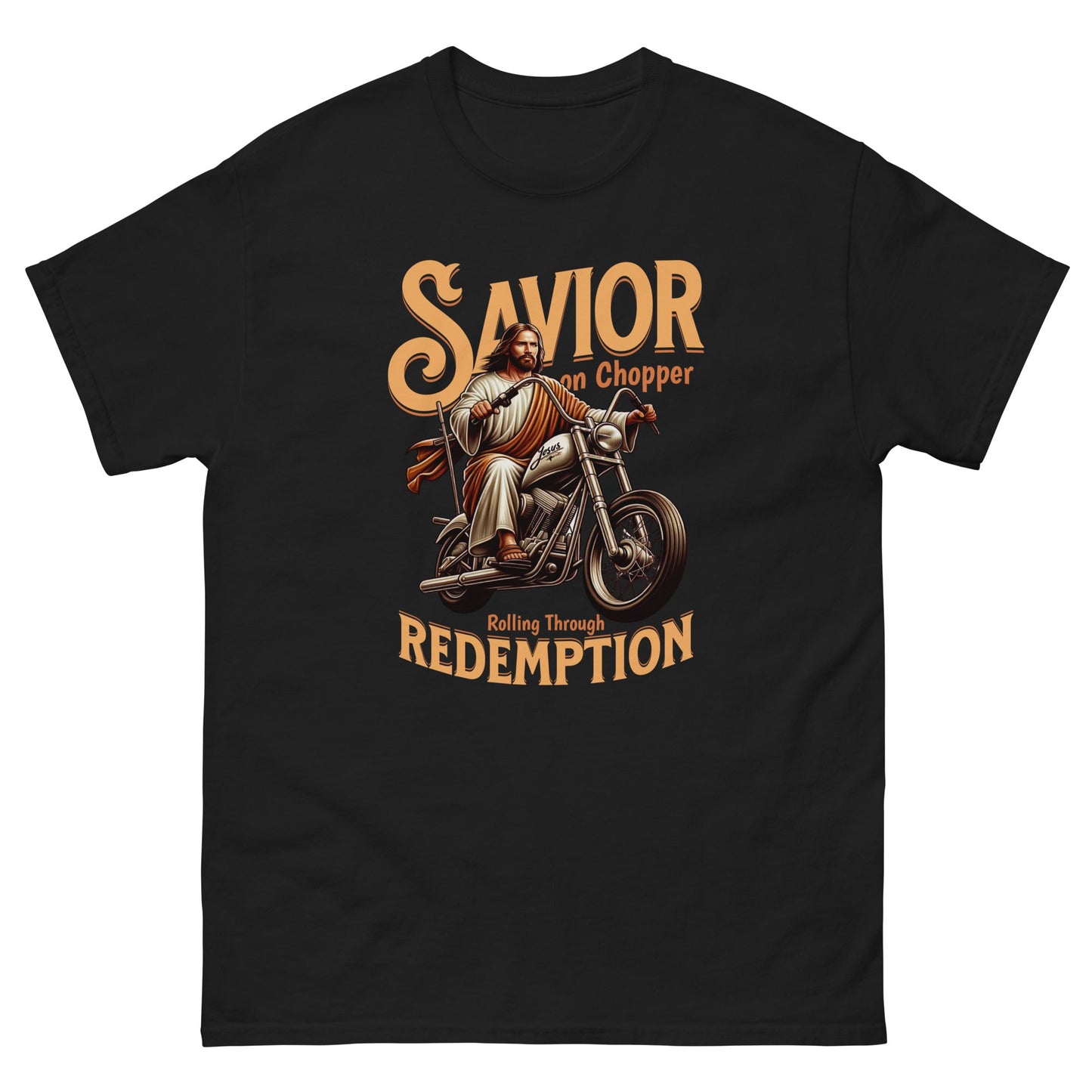Savior on Chopper Men's classic tee - Elevaleaf - 