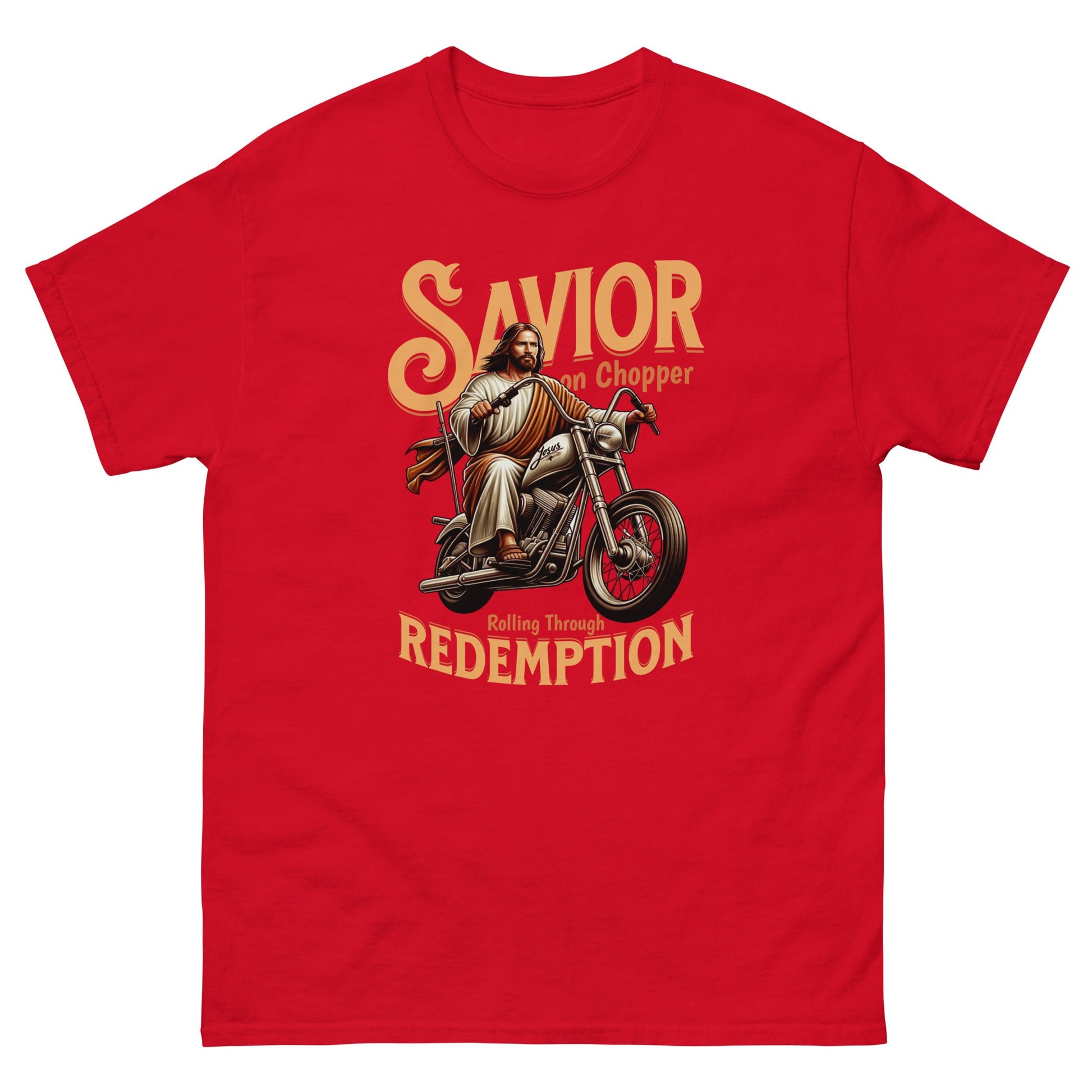 Savior on Chopper Men's classic tee - Elevaleaf - 