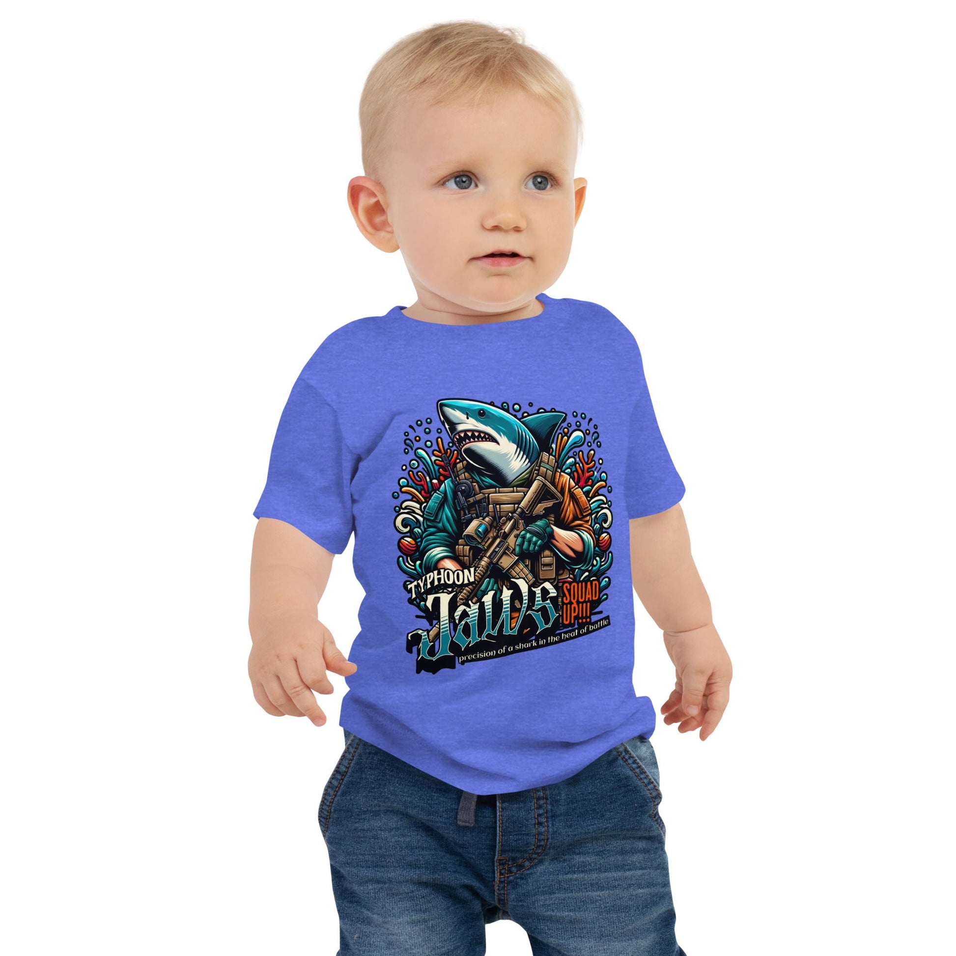 Squad Up Baby Jersey Short Sleeve Tee - Elevaleaf - 