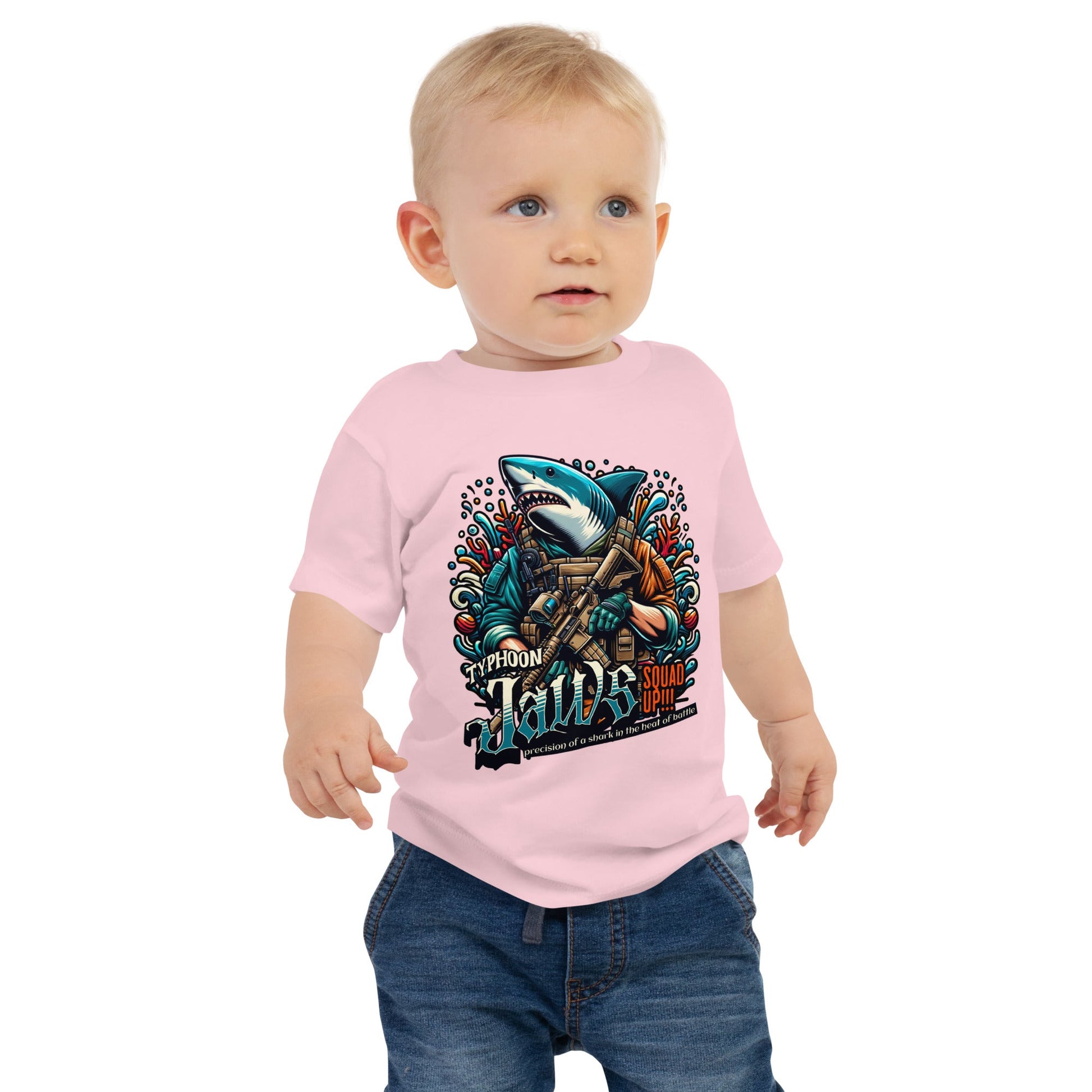 Squad Up Baby Jersey Short Sleeve Tee - Elevaleaf - 