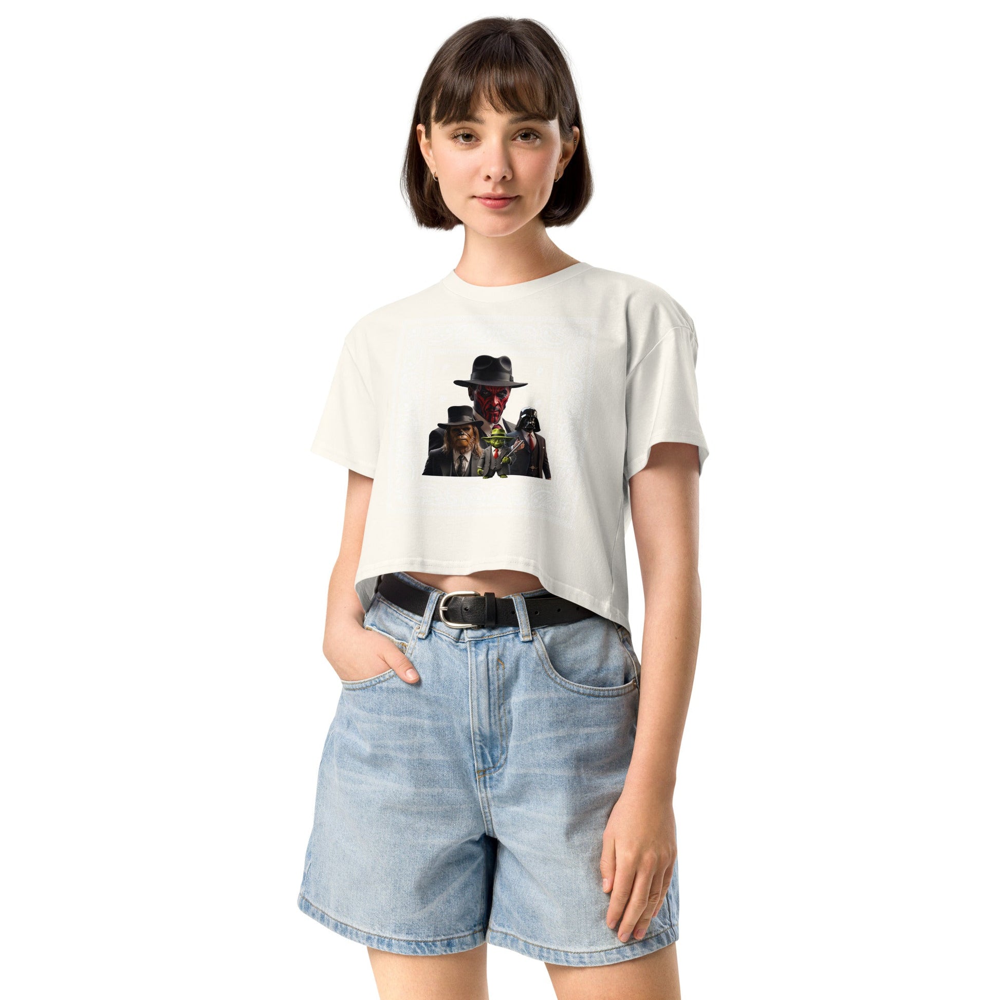 Star Wars Rat Pack Women’s crop top - Elevaleaf - 