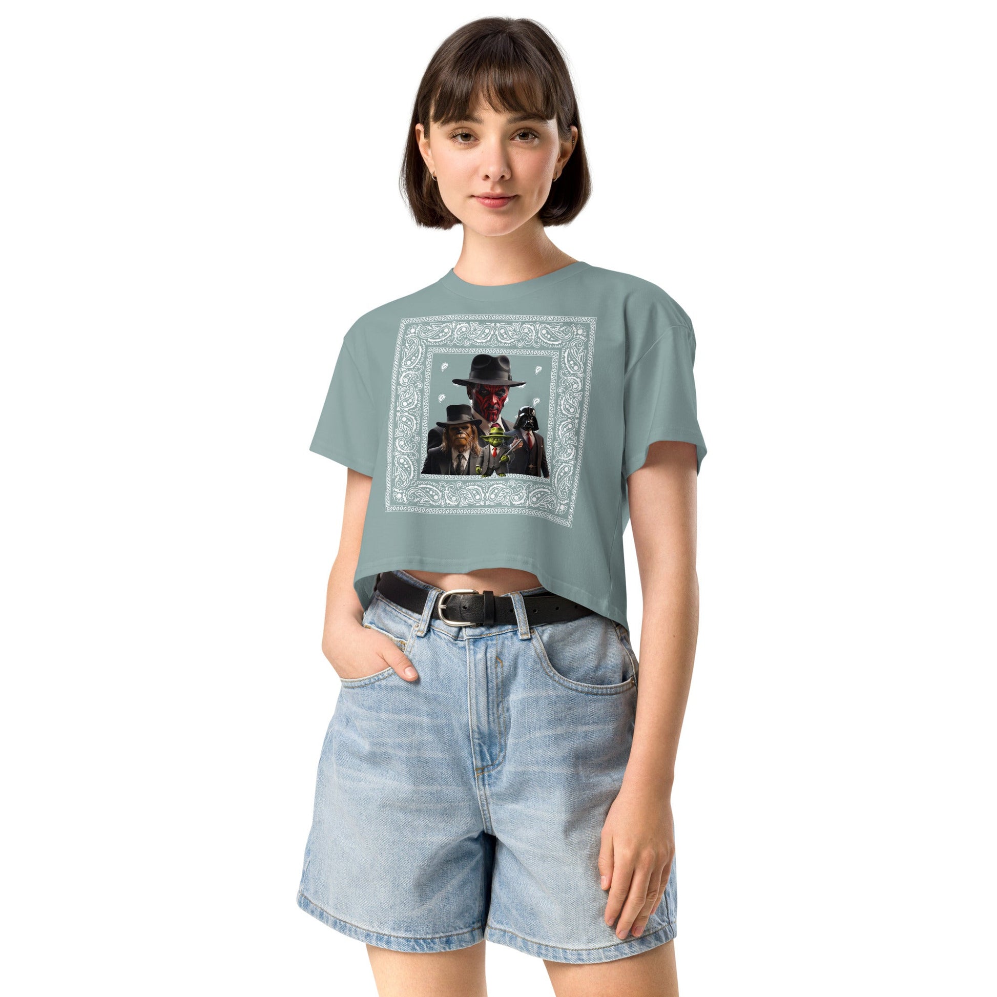 Star Wars Rat Pack Women’s crop top - Elevaleaf - 