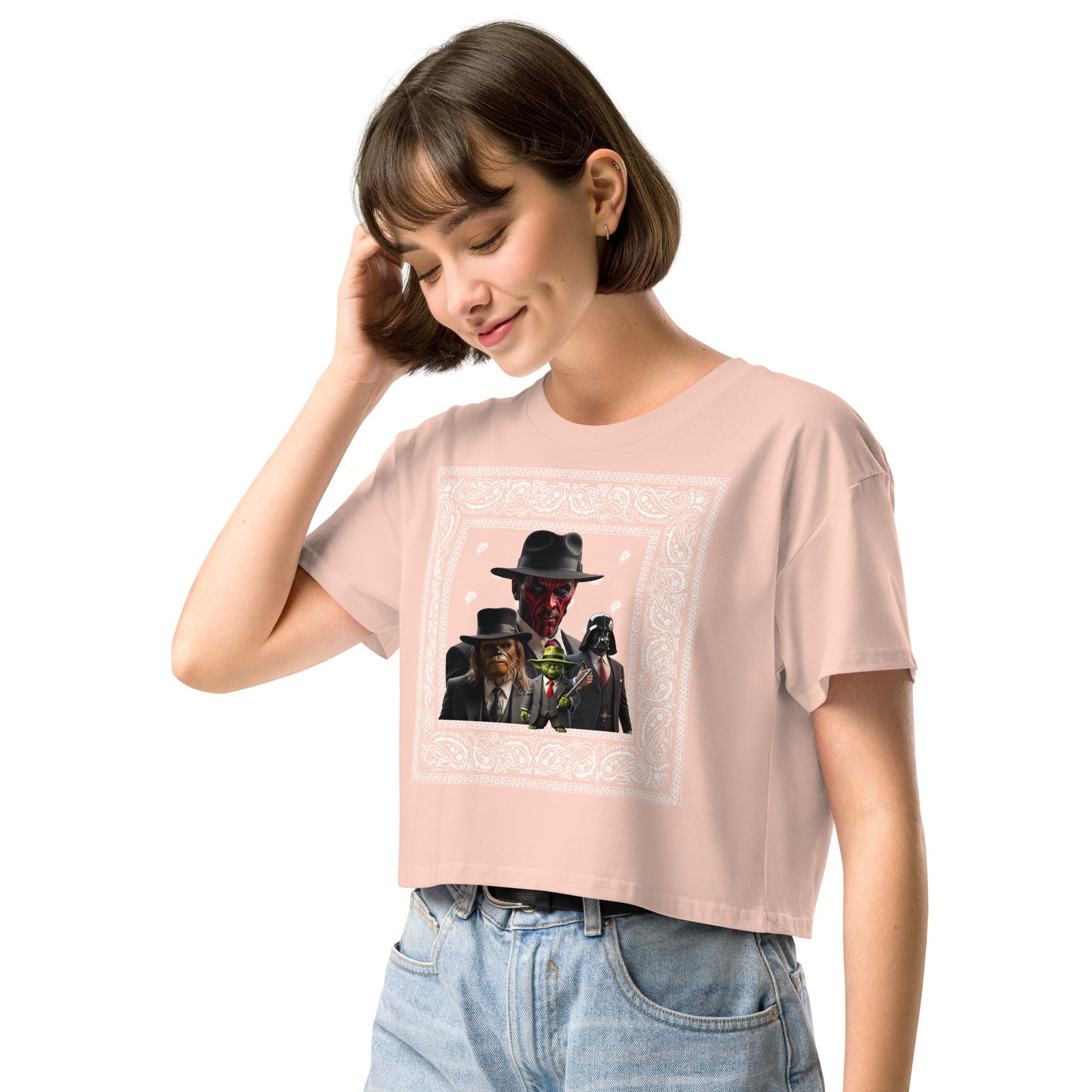 Star Wars Rat Pack Women’s crop top - Elevaleaf - 