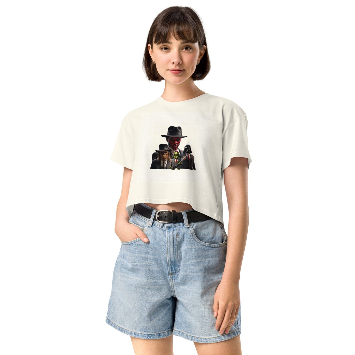 Star Wars Rat Pack Women’s crop top - Elevaleaf - 