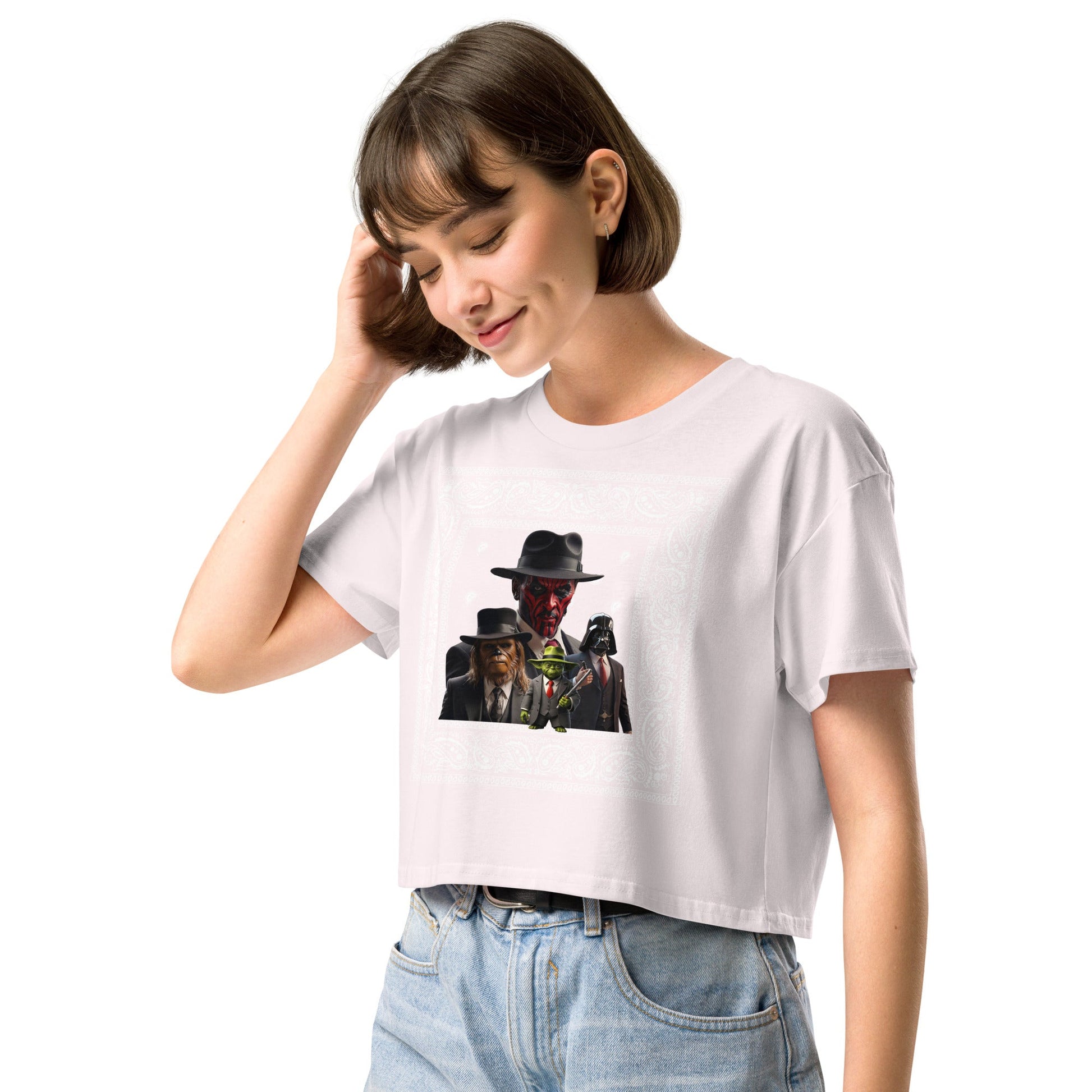 Star Wars Rat Pack Women’s crop top - Elevaleaf - 
