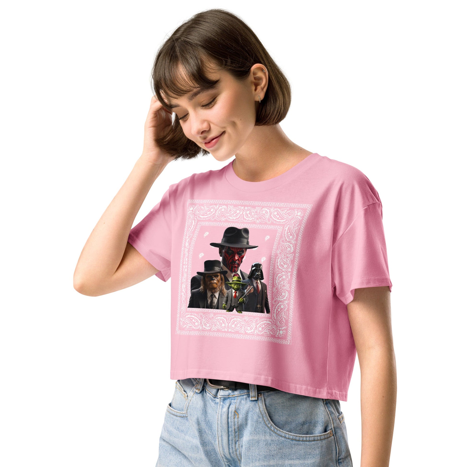 Star Wars Rat Pack Women’s crop top - Elevaleaf - 