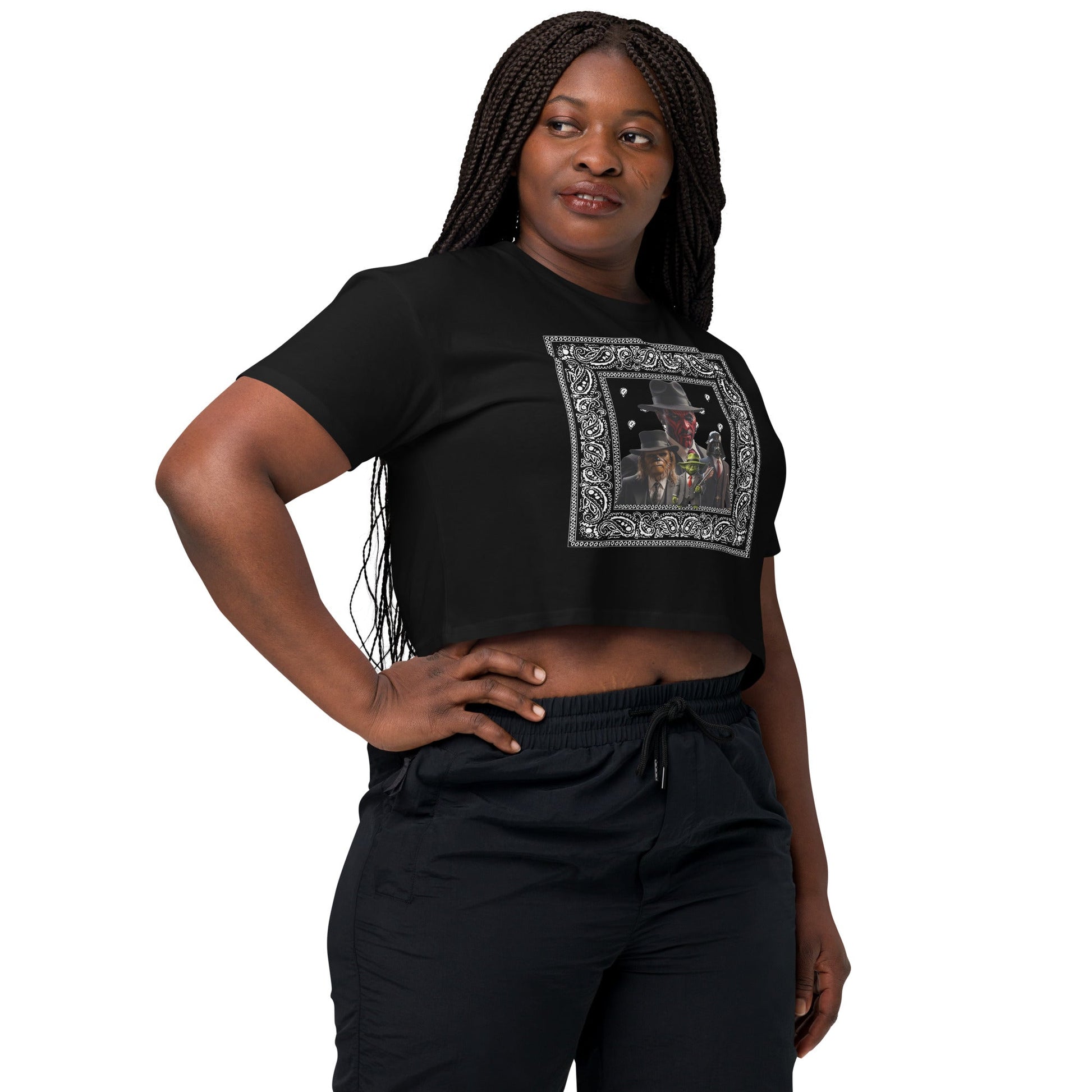 Star Wars Rat Pack Women’s crop top - Elevaleaf - 