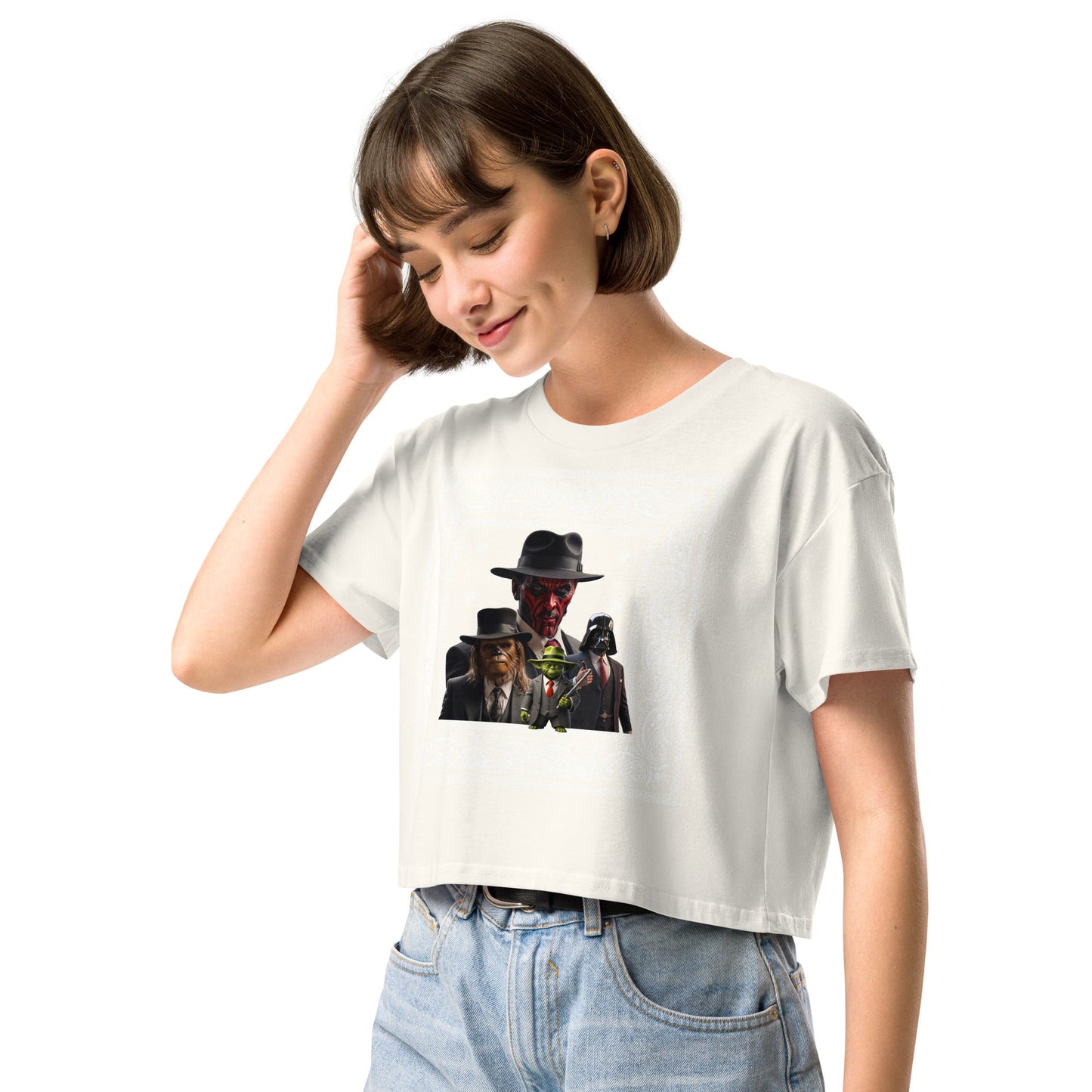 Star Wars Rat Pack Women’s crop top - Elevaleaf - 