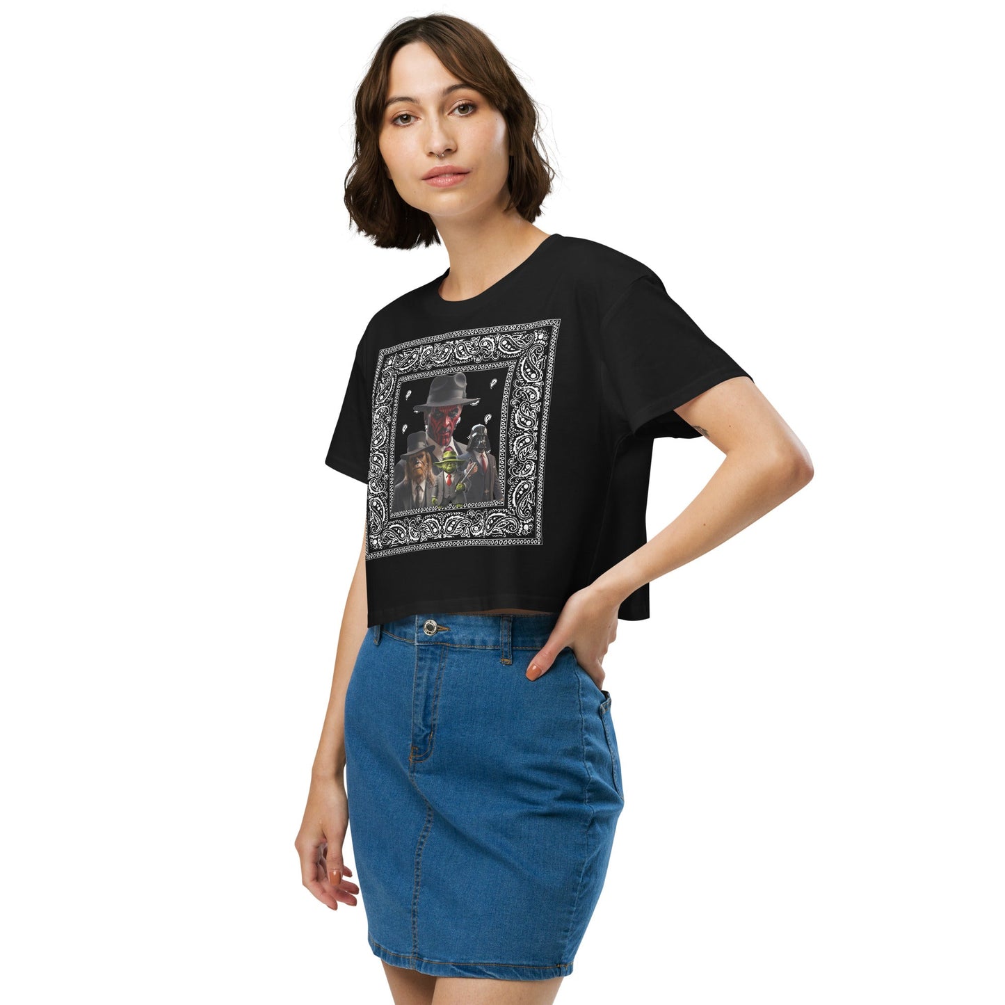 Star Wars Rat Pack Women’s crop top - Elevaleaf - 