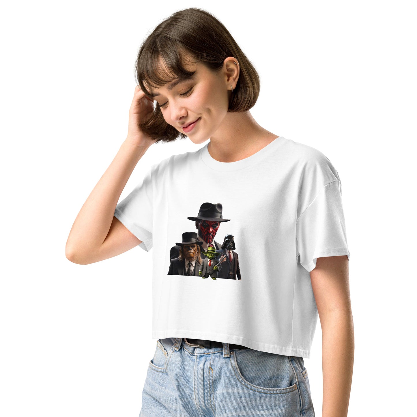 Star Wars Rat Pack Women’s crop top - Elevaleaf - 