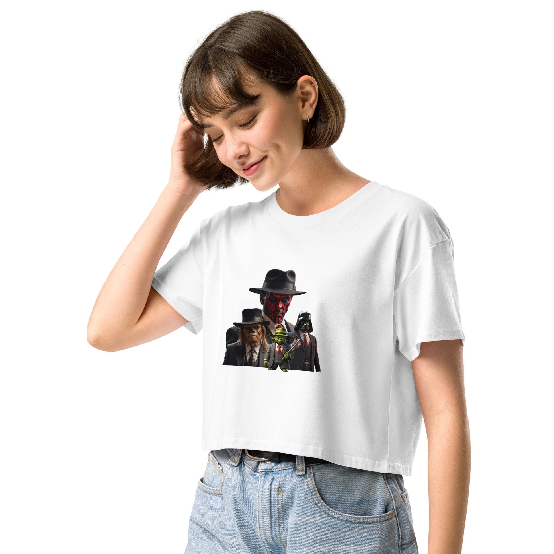 Star Wars Rat Pack Women’s crop top - Elevaleaf - 
