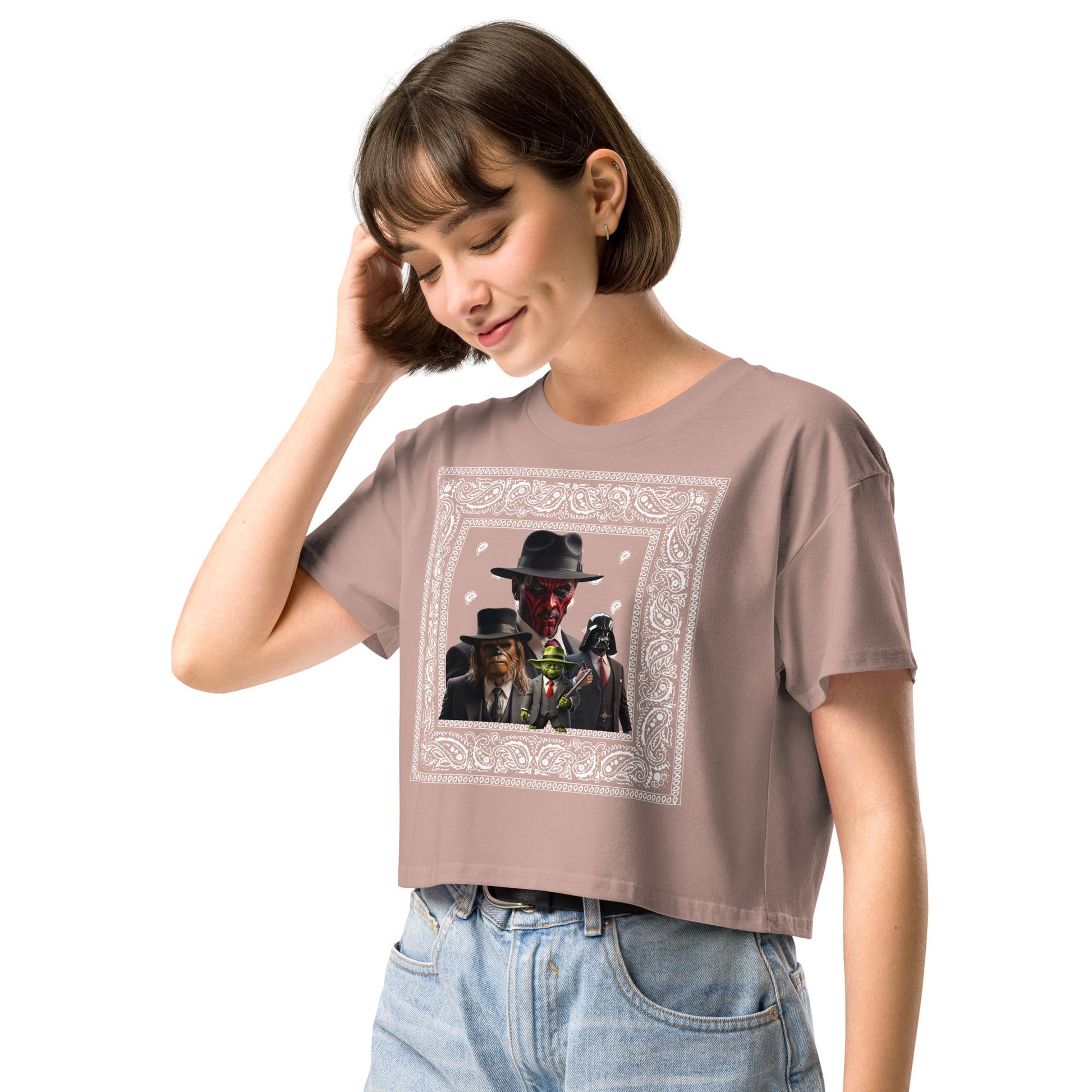 Star Wars Rat Pack Women’s crop top - Elevaleaf - 