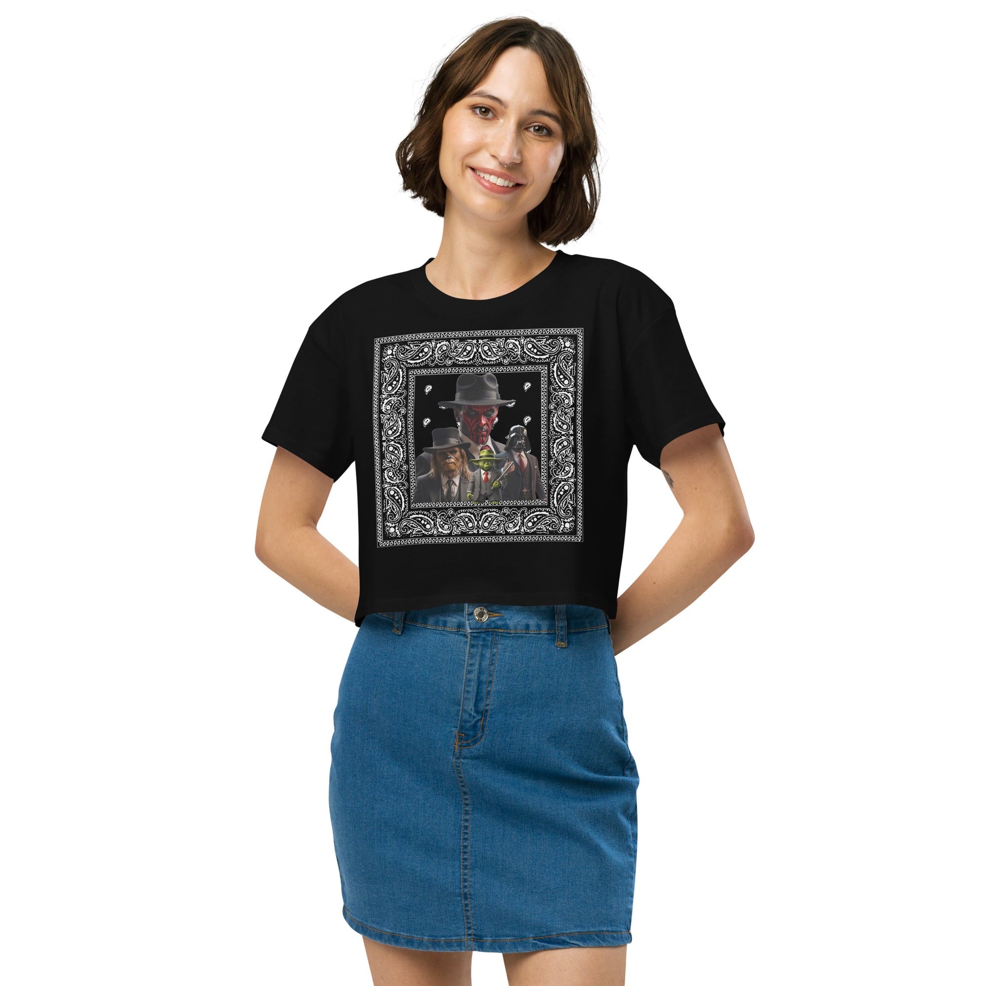 Star Wars Rat Pack Women’s crop top - Elevaleaf - 